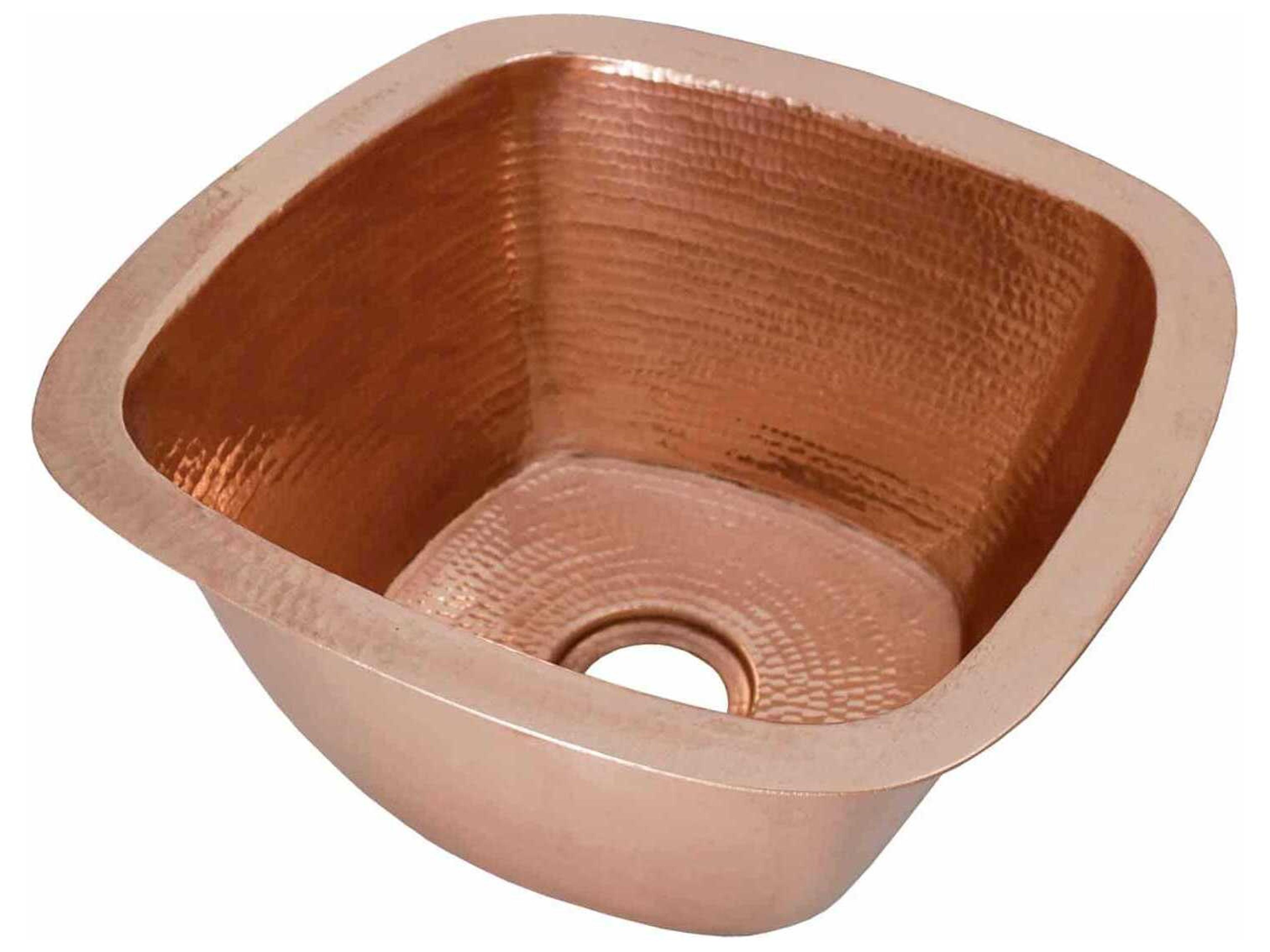 Native Trails Rincon Polished Copper Prep Sink