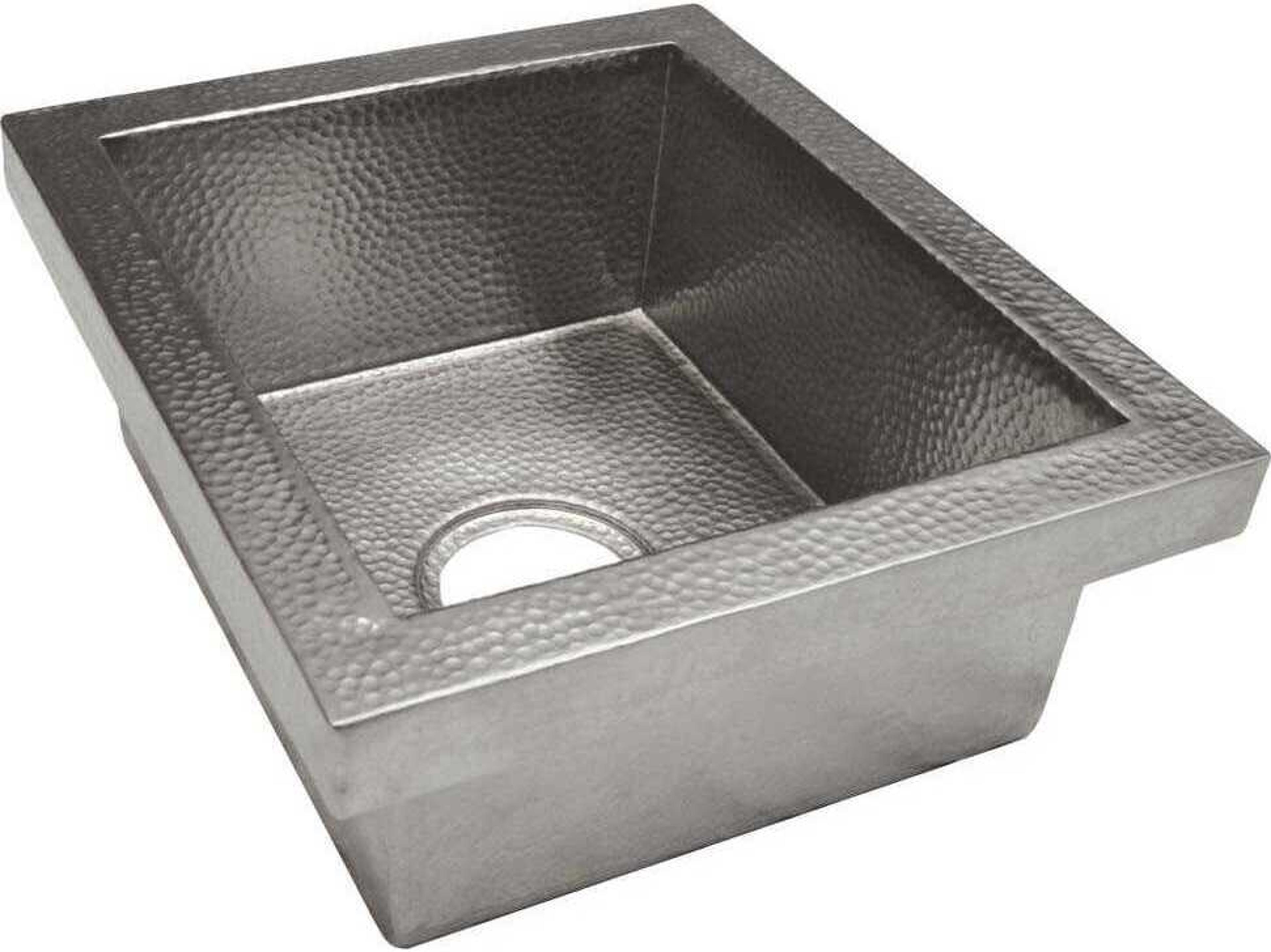Native Trails Manhattan Brushed Nickel Prep Sink