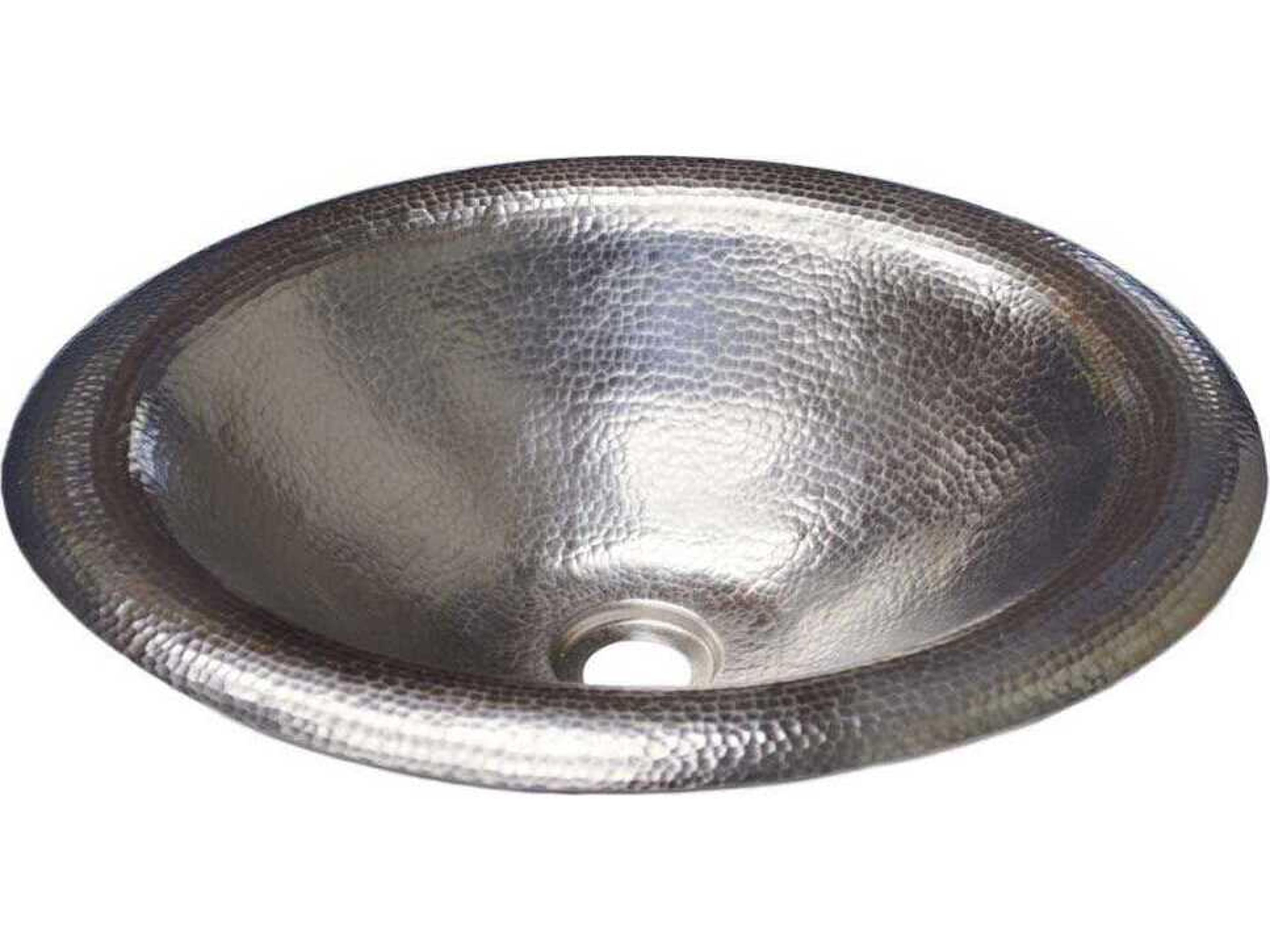 Native Trails Maestro Lotus Brushed Nickel Bathroom Sink