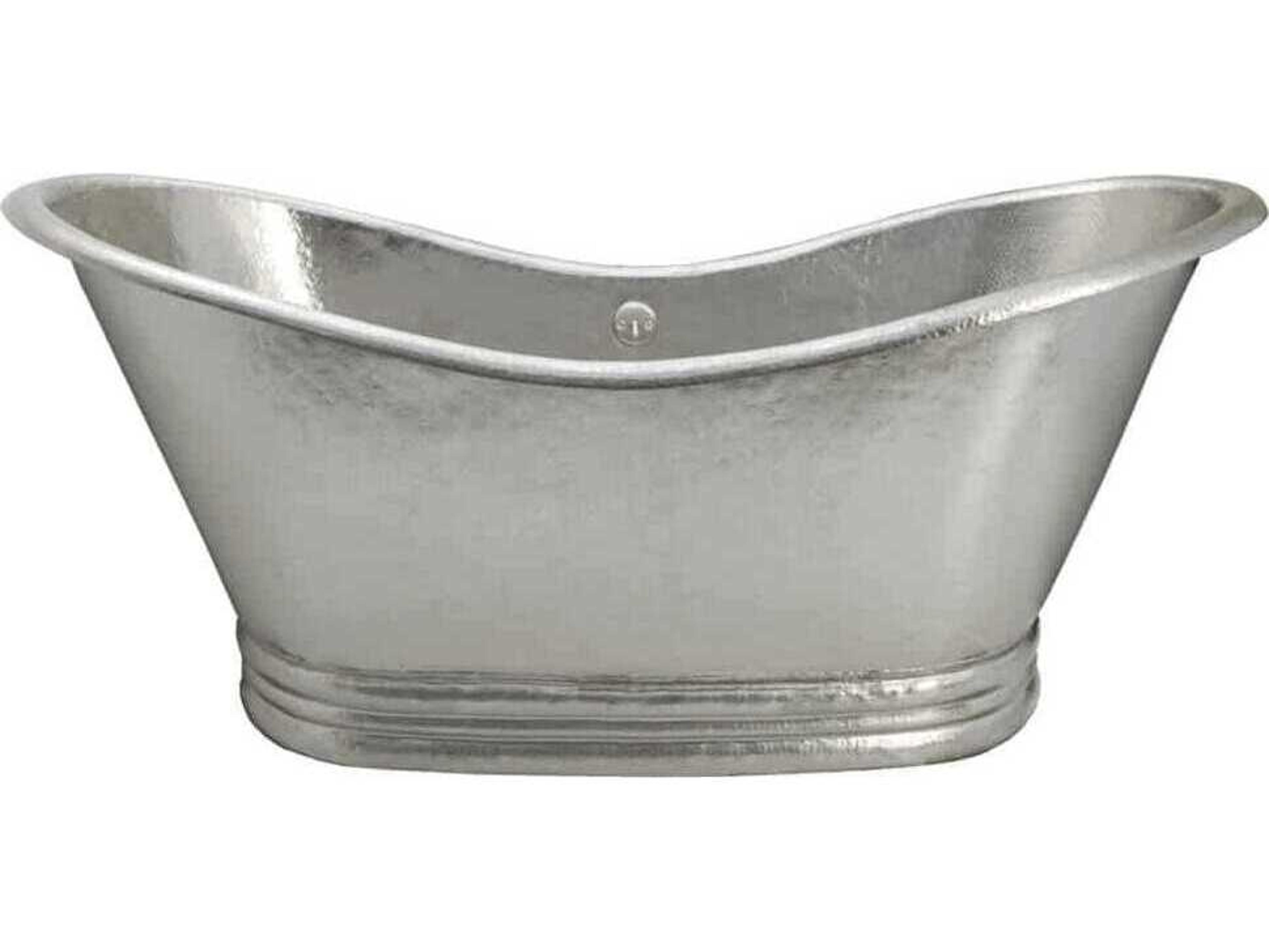 Native Trails Aurora Brushed Nickel Bathtub
