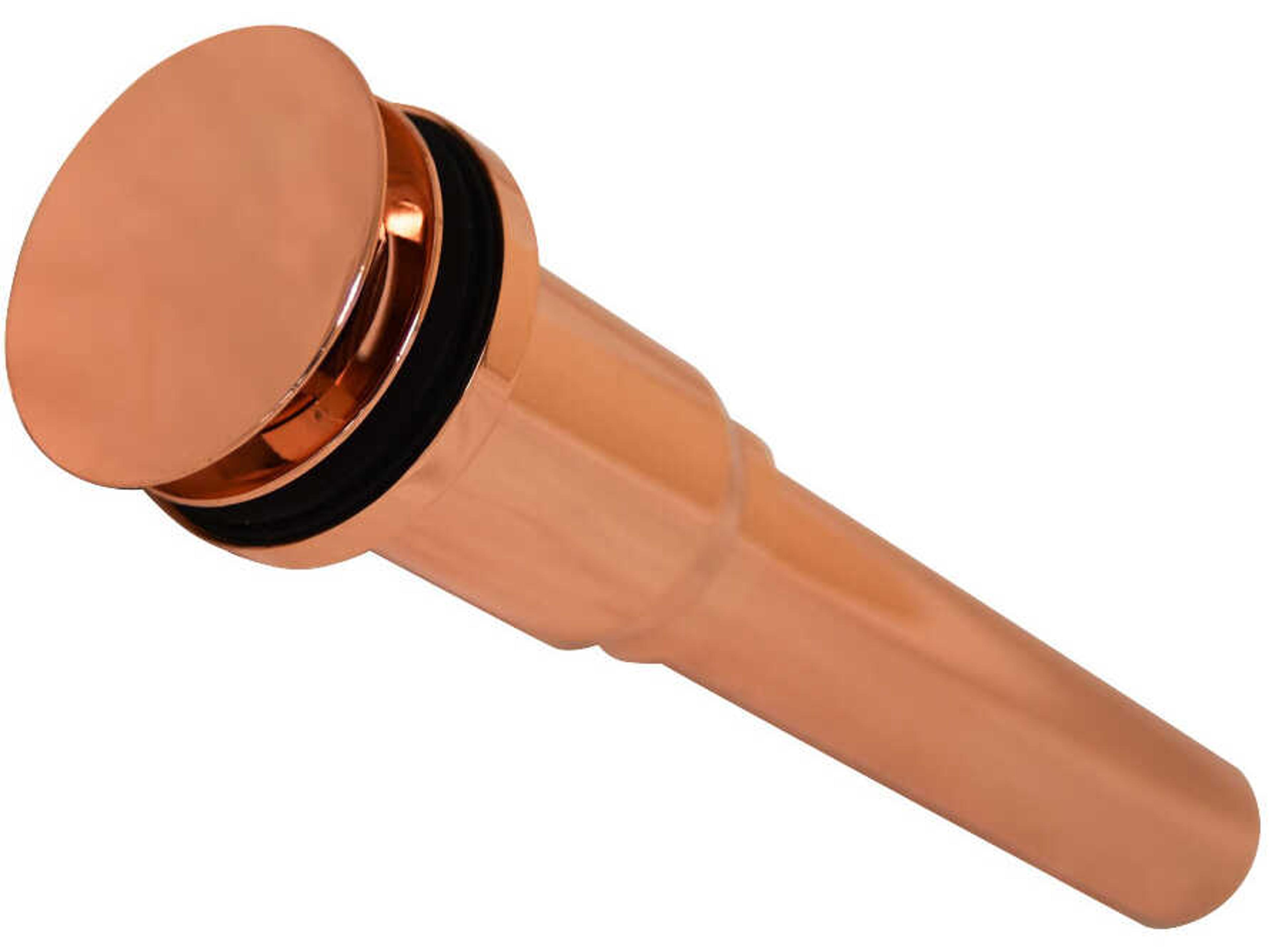 Native Trails Polished Copper 1.5" Dome Drain