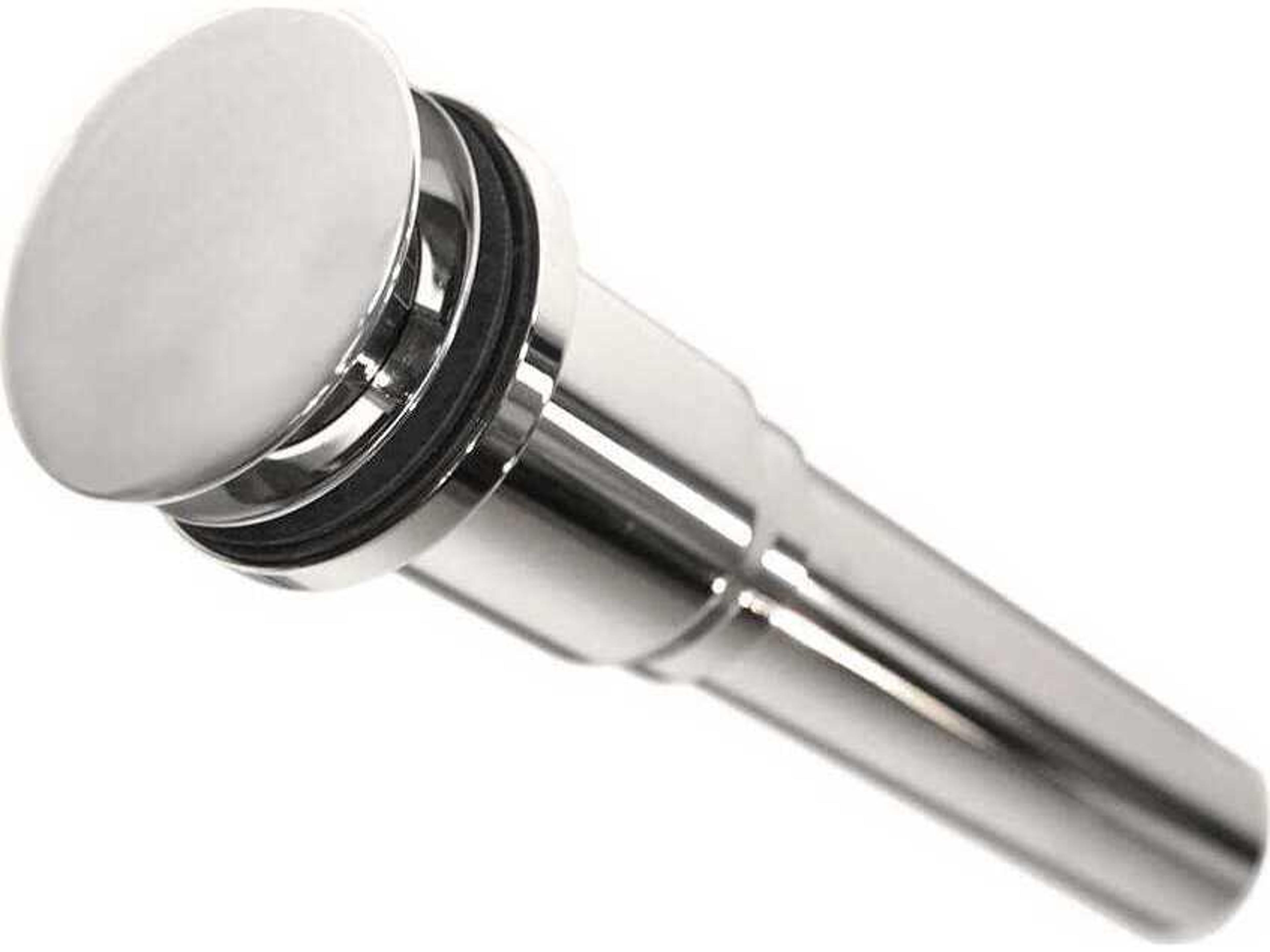 Native Trails Polished Nickel 1.5" Dome Drain