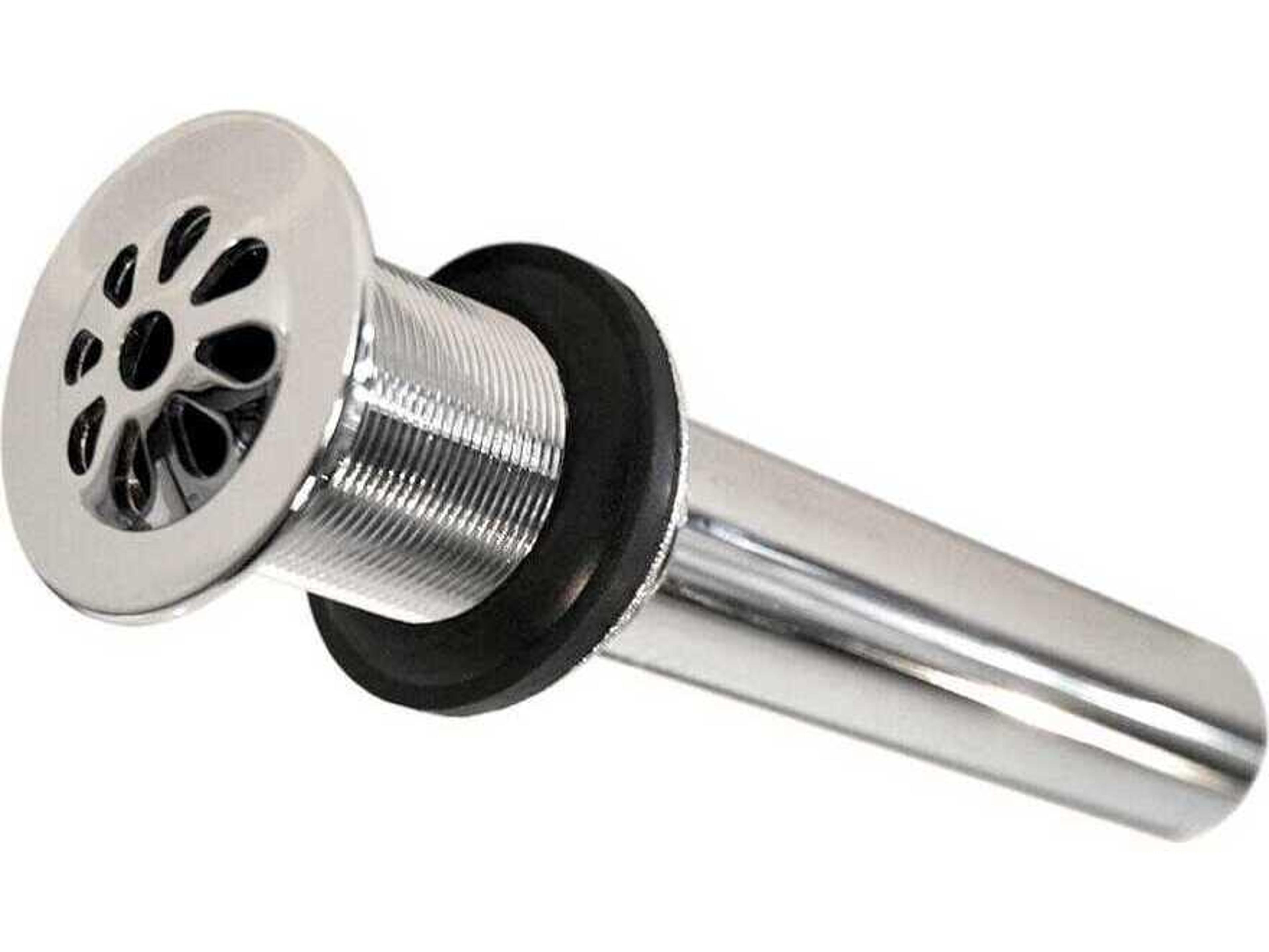 Native Trails Polished Nickel 1.5" Teardrop Drain