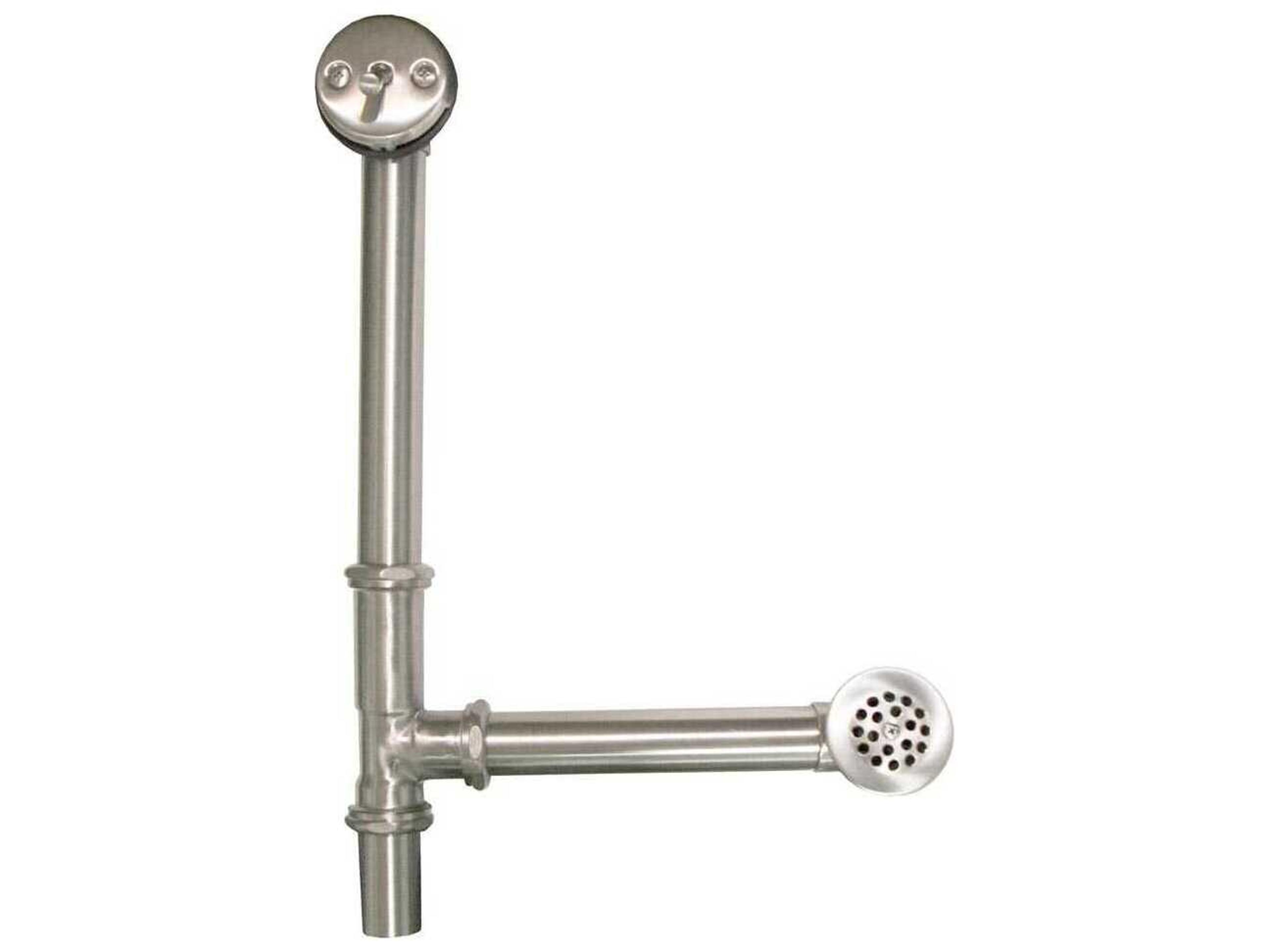 Native Trails Aurora Brushed Nickel Trip Lever Bath Waste & Overflow