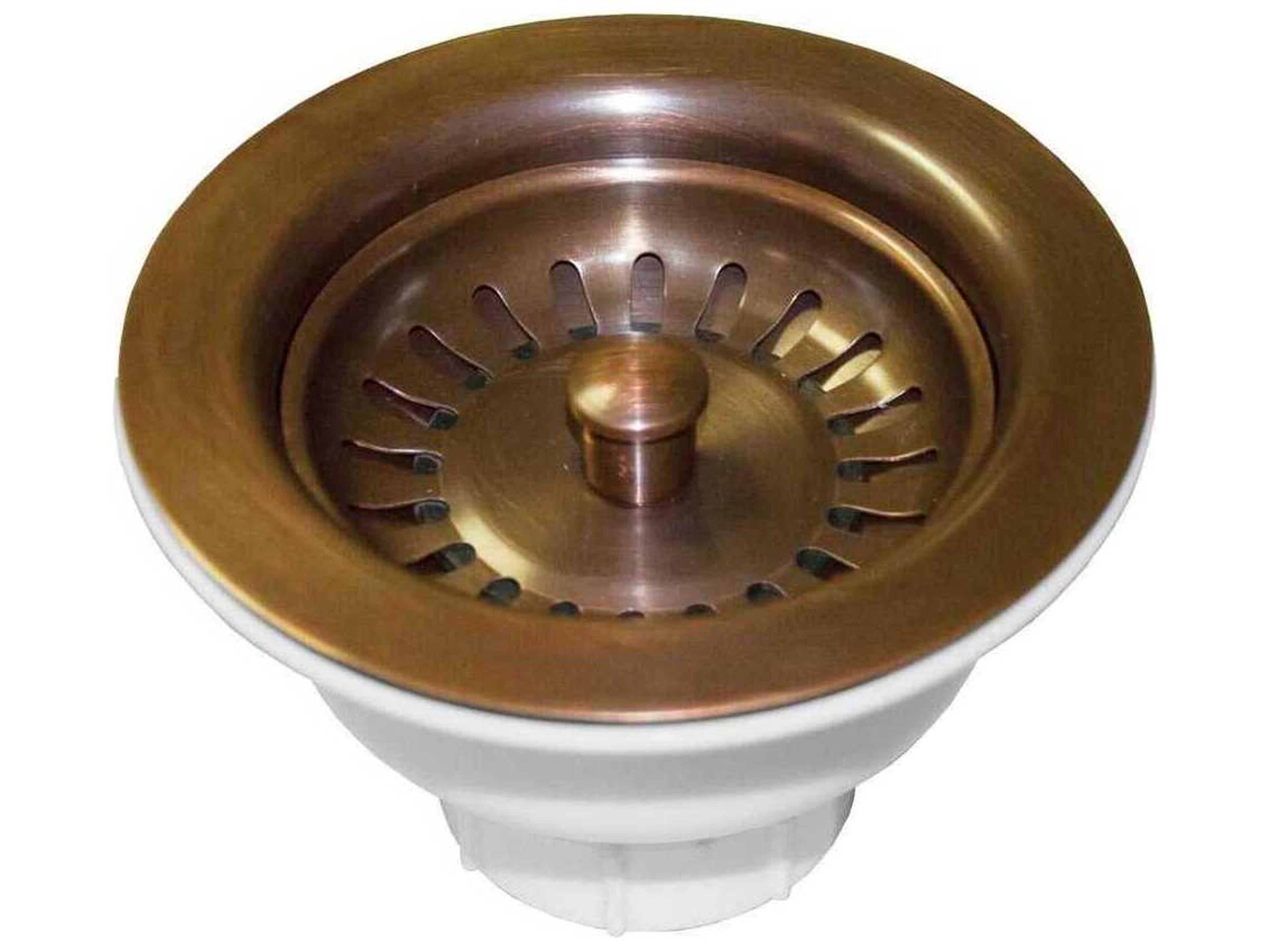 Native Trails Solid Copper 3.5" Basket Strainer