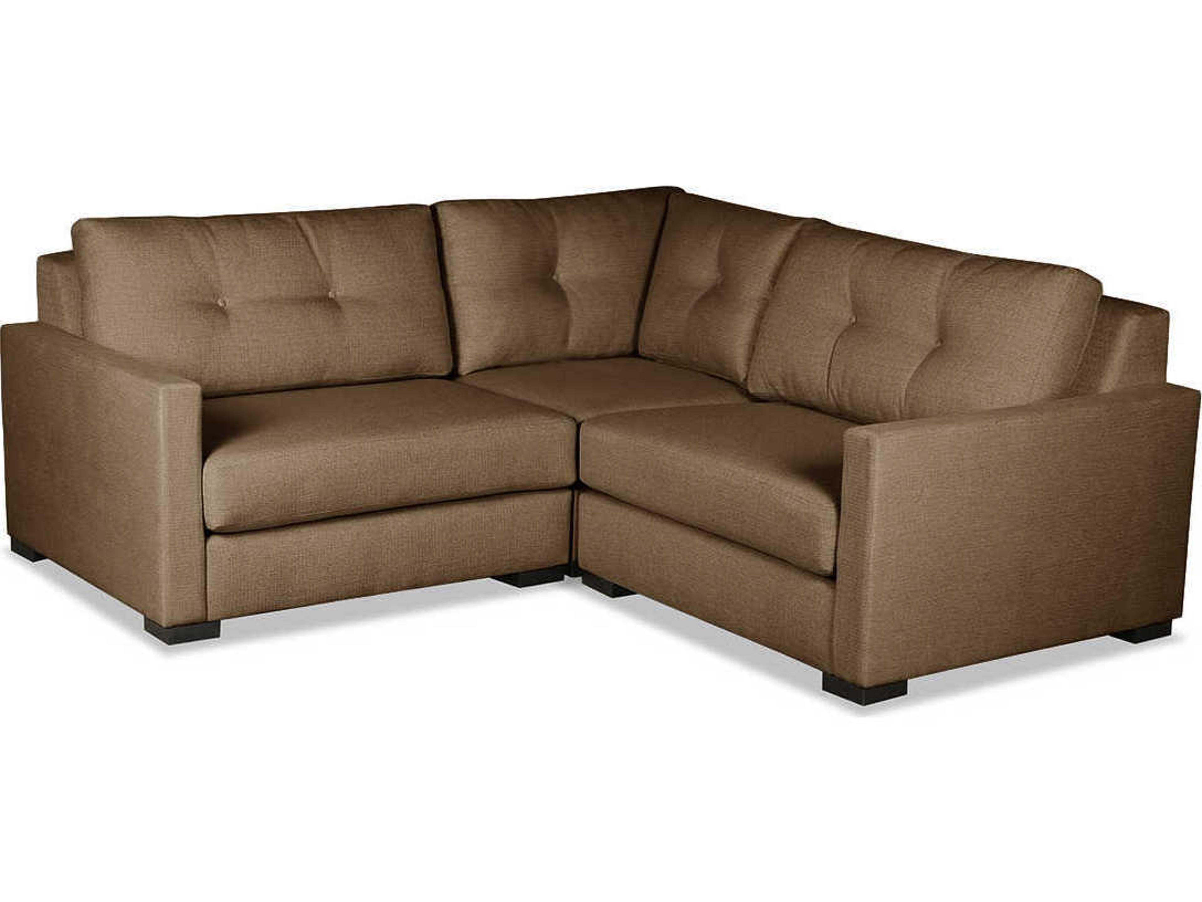 Nativa Interiors Chester Buttoned 3 - Pieces Upholstered Sectional Sofa