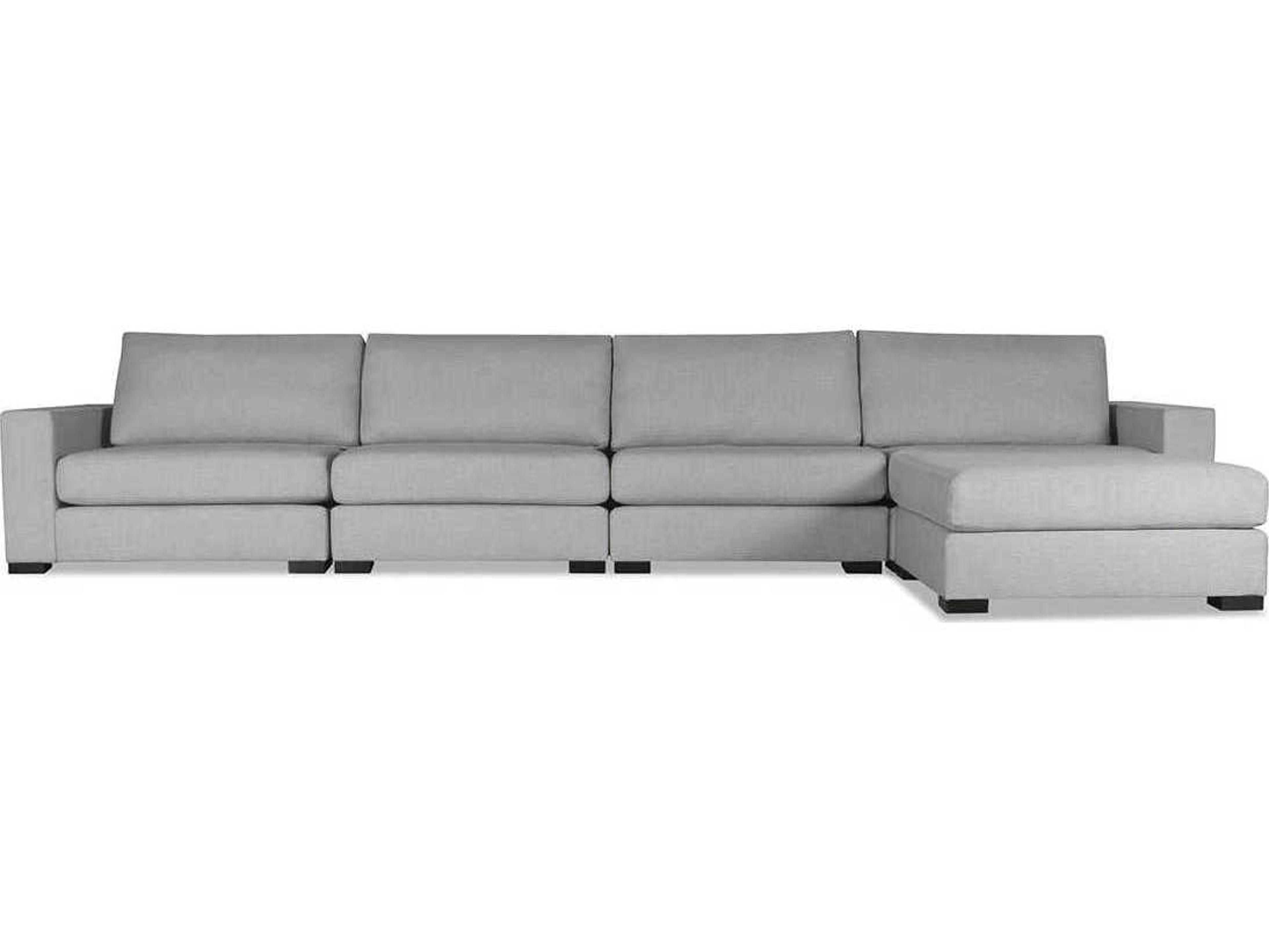 Veranda 5 - Pieces Upholstered Sectional Sofa with Ottoman