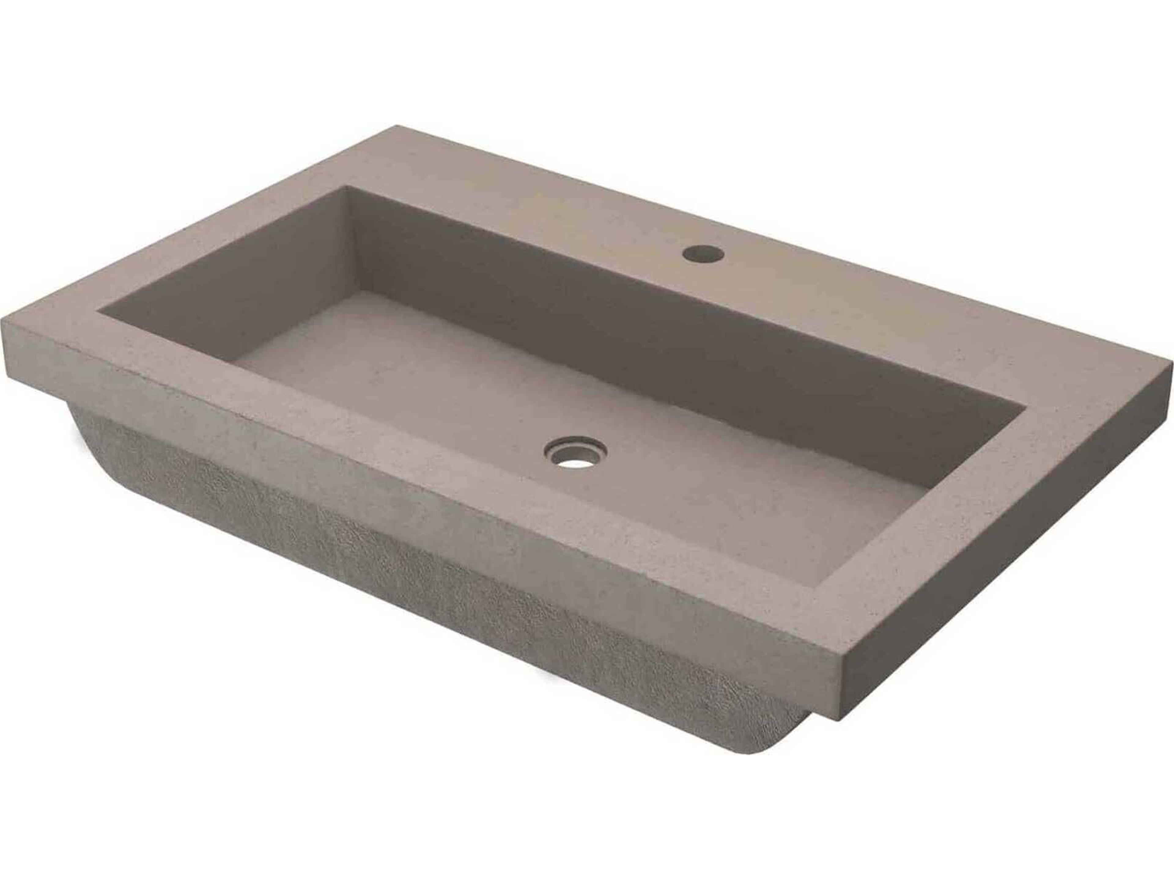 Trough Earth Bathroom Sink