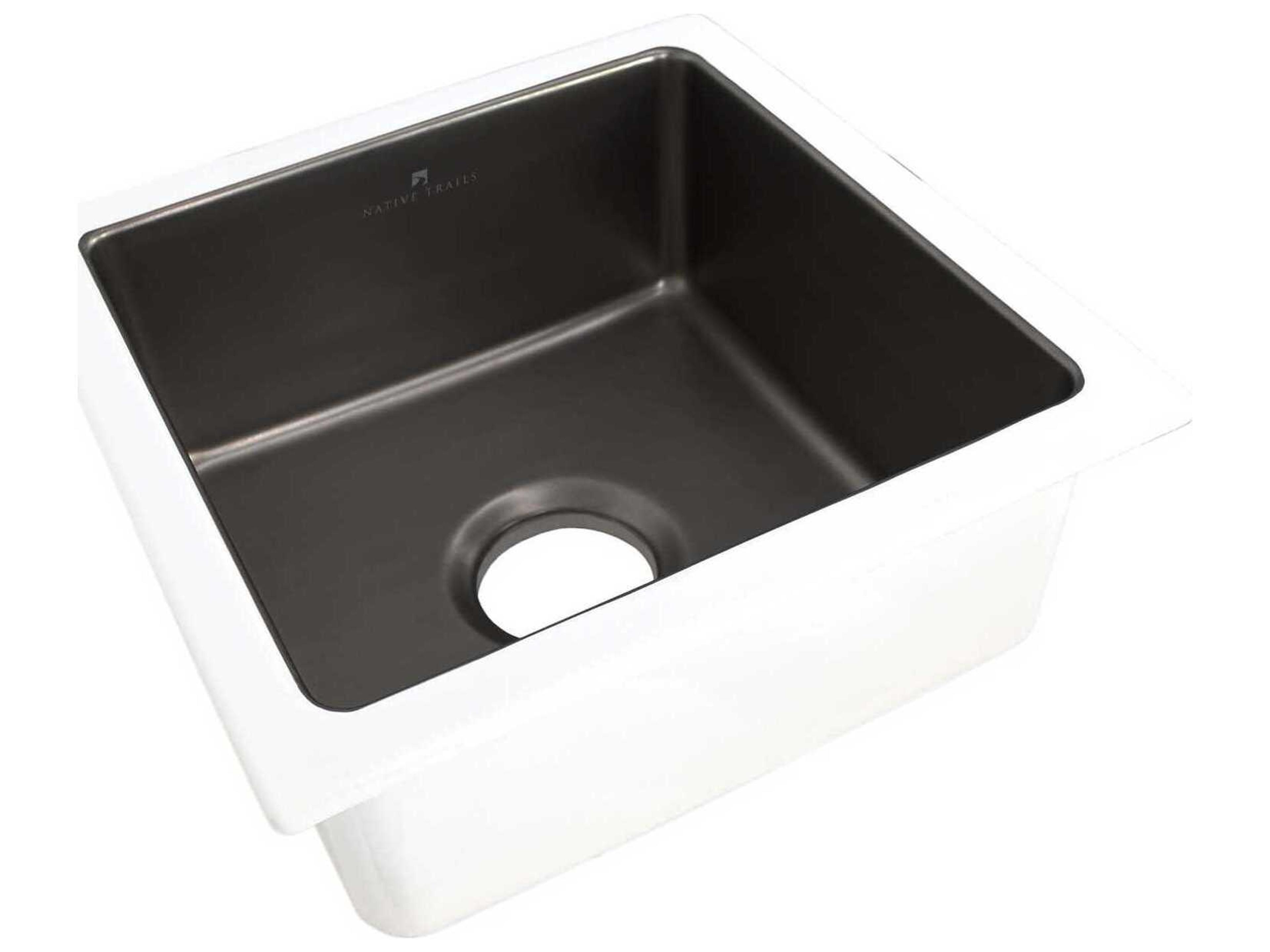 Native Trails Reveler Gunmetal Prep Sink