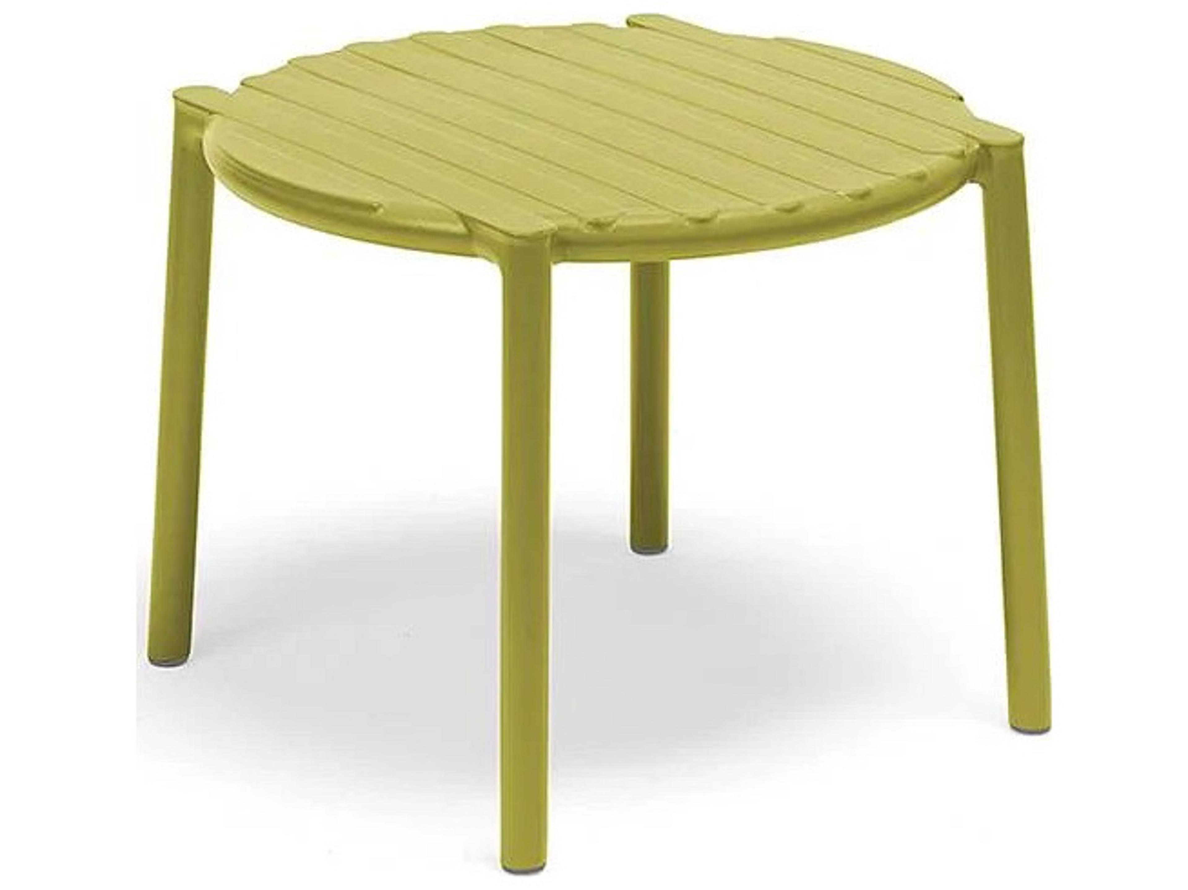 Nardi Doga Resin Pera Round Outdoor End Table