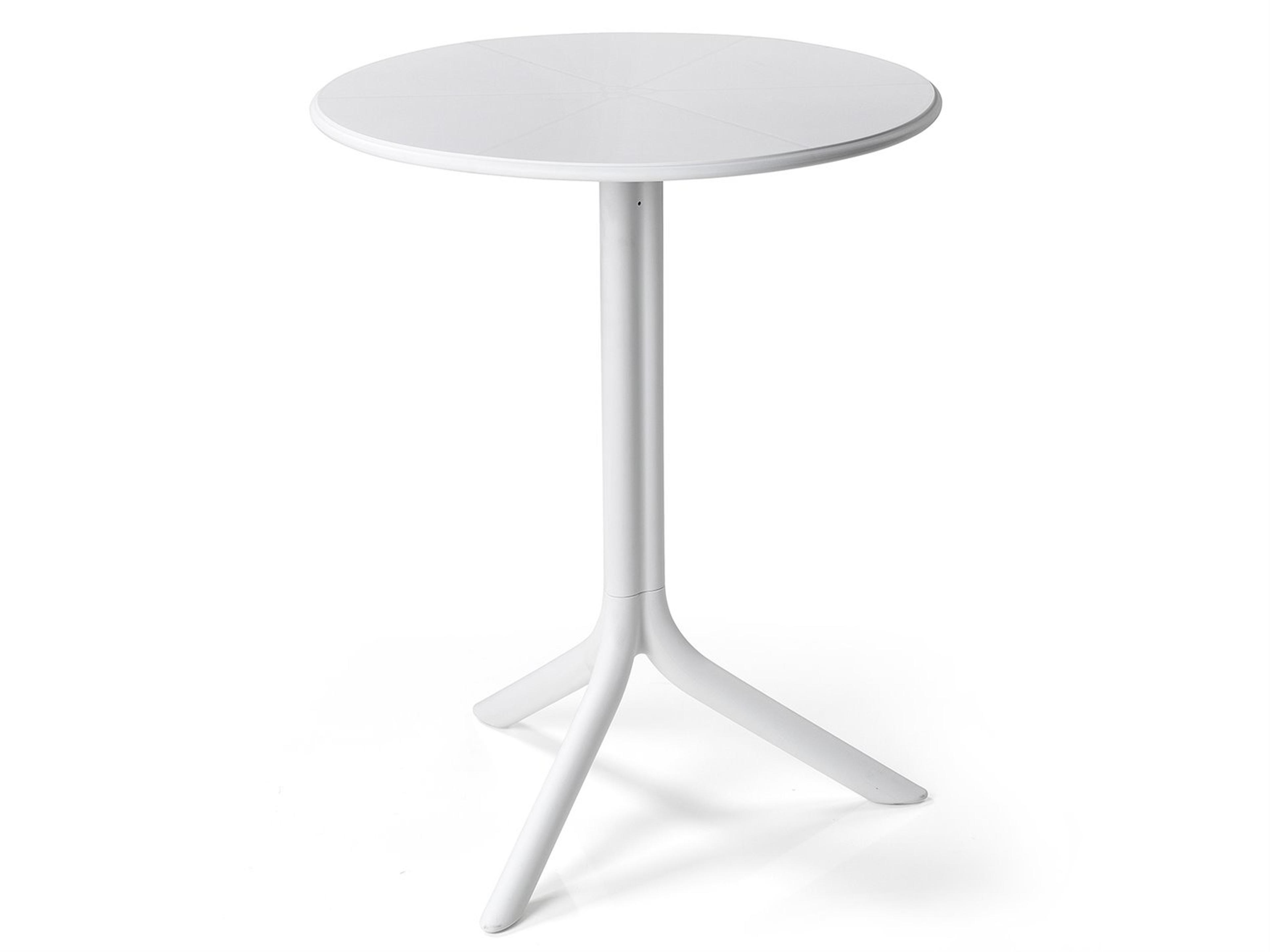Nardi Spritz Resin Bianco Round Outdoor Patio Dining Table