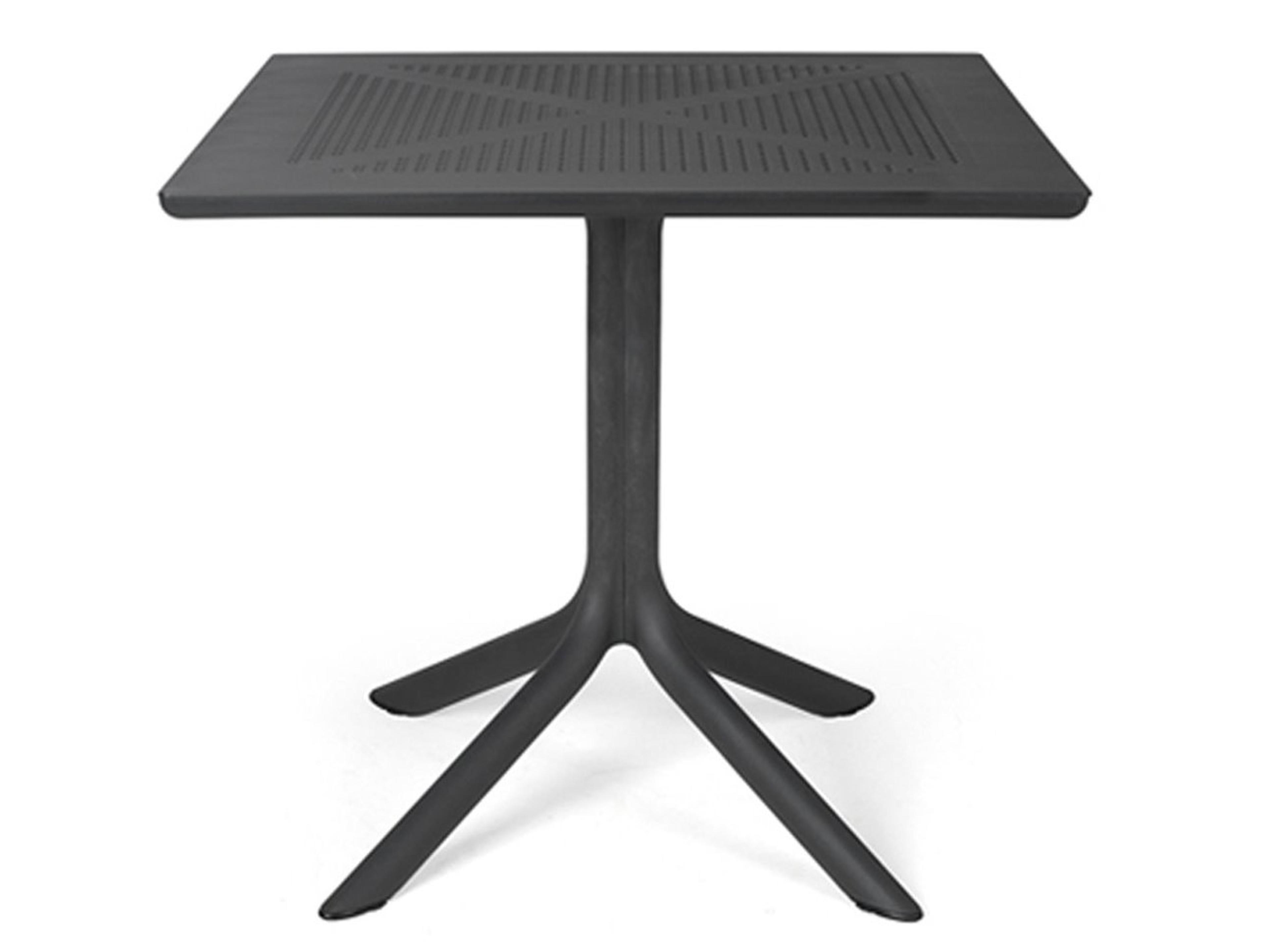 Nardi Clip Resin Antracite Square Outdoor Dining Table