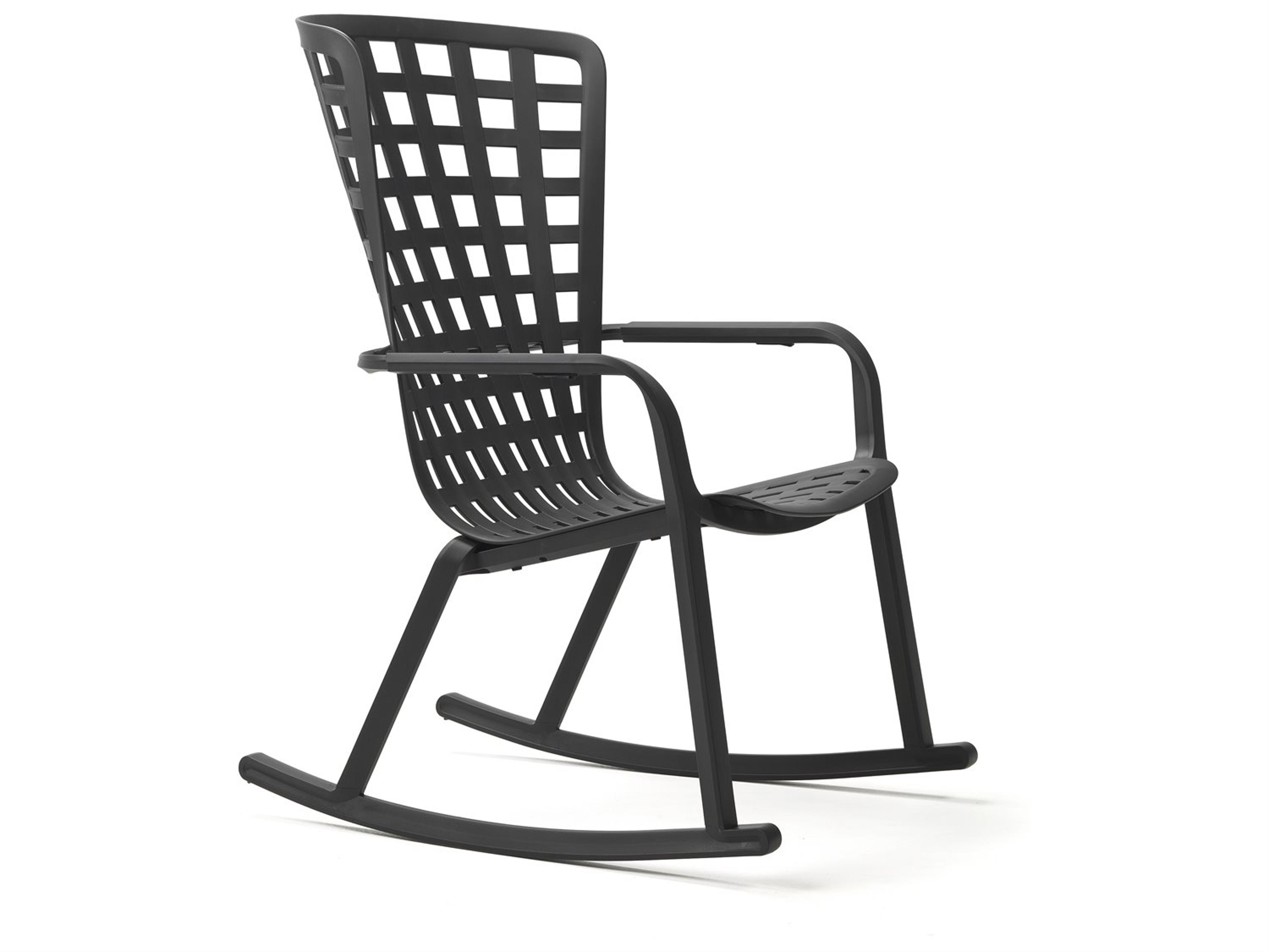 Nardi Folio Resin Antracite Rocking Chair Kit