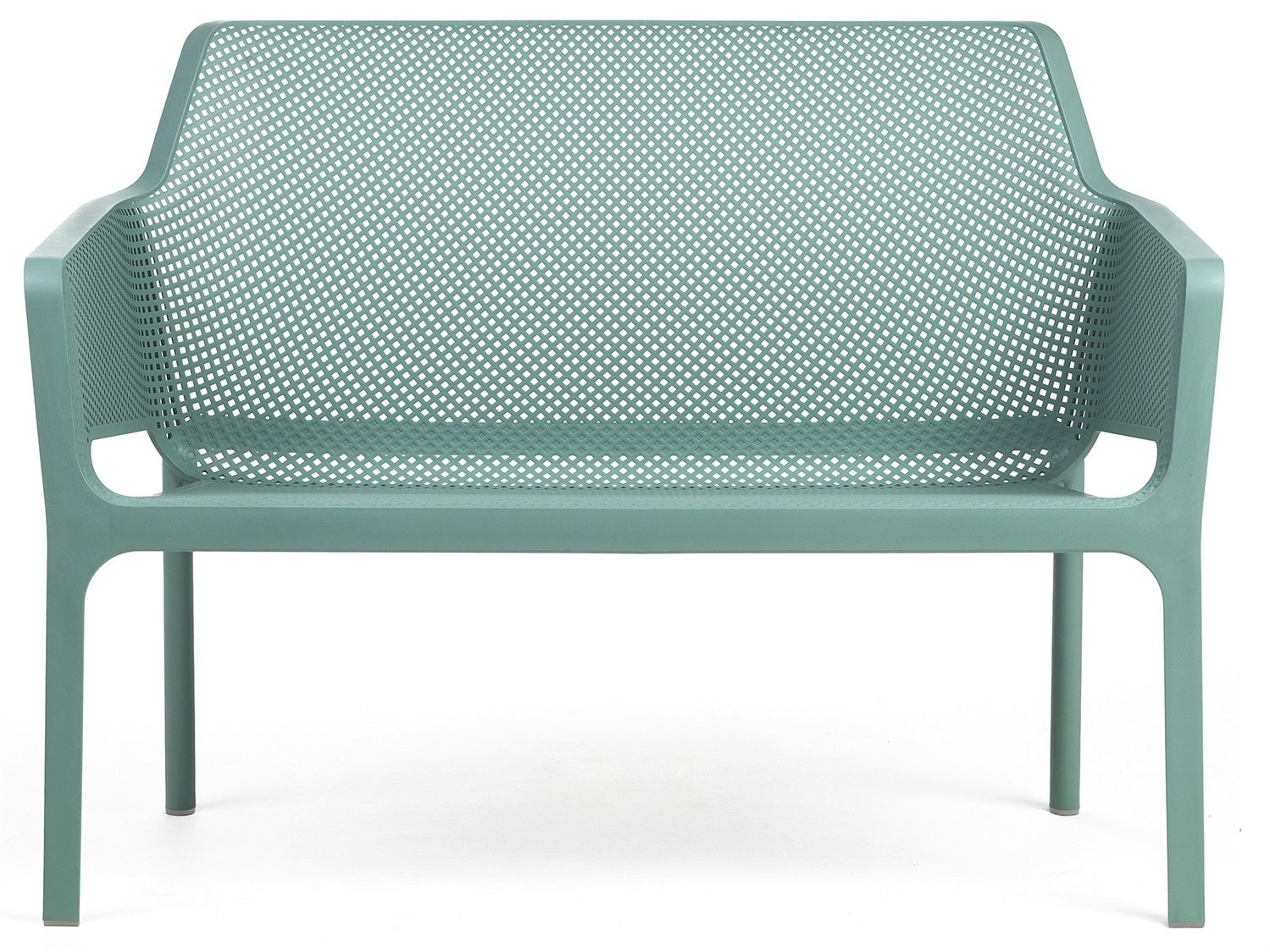 Nardi NET Resin Salice Stackable Outdoor Patio Bench