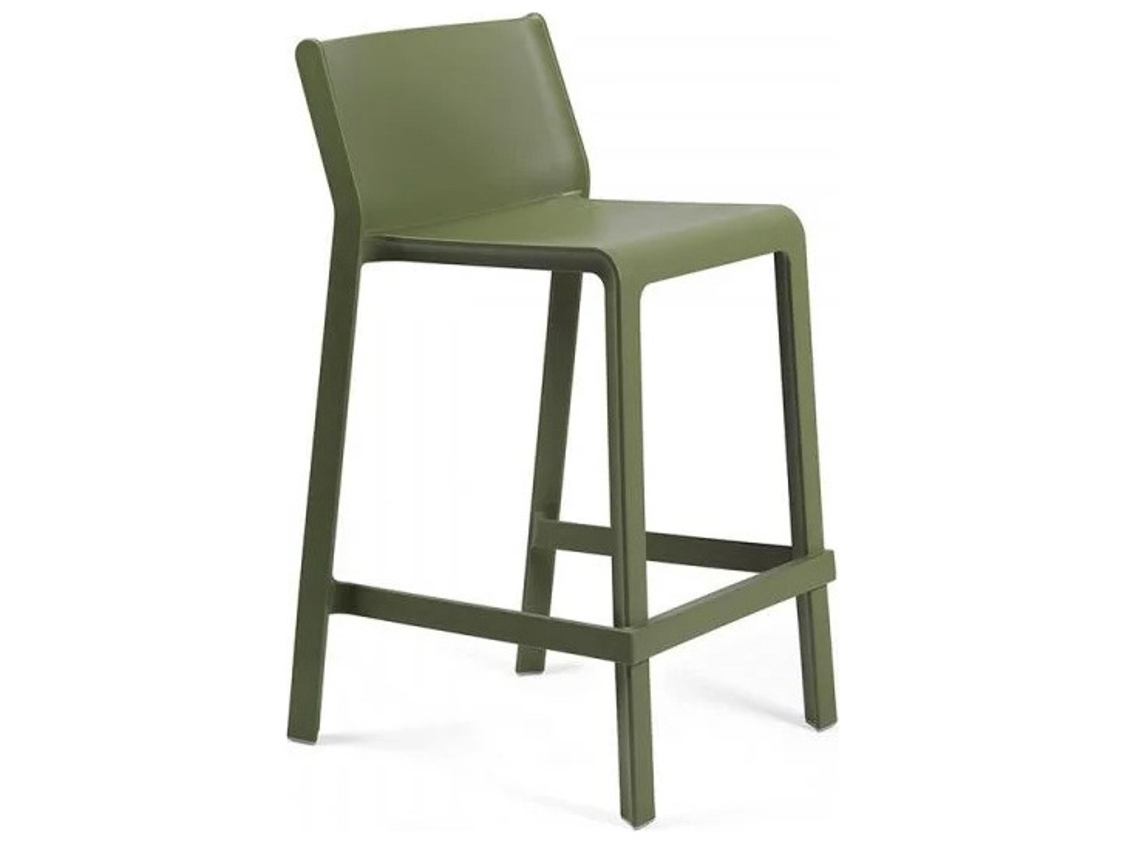 Nardi Trill Resin Agave Stackable Stool Mini