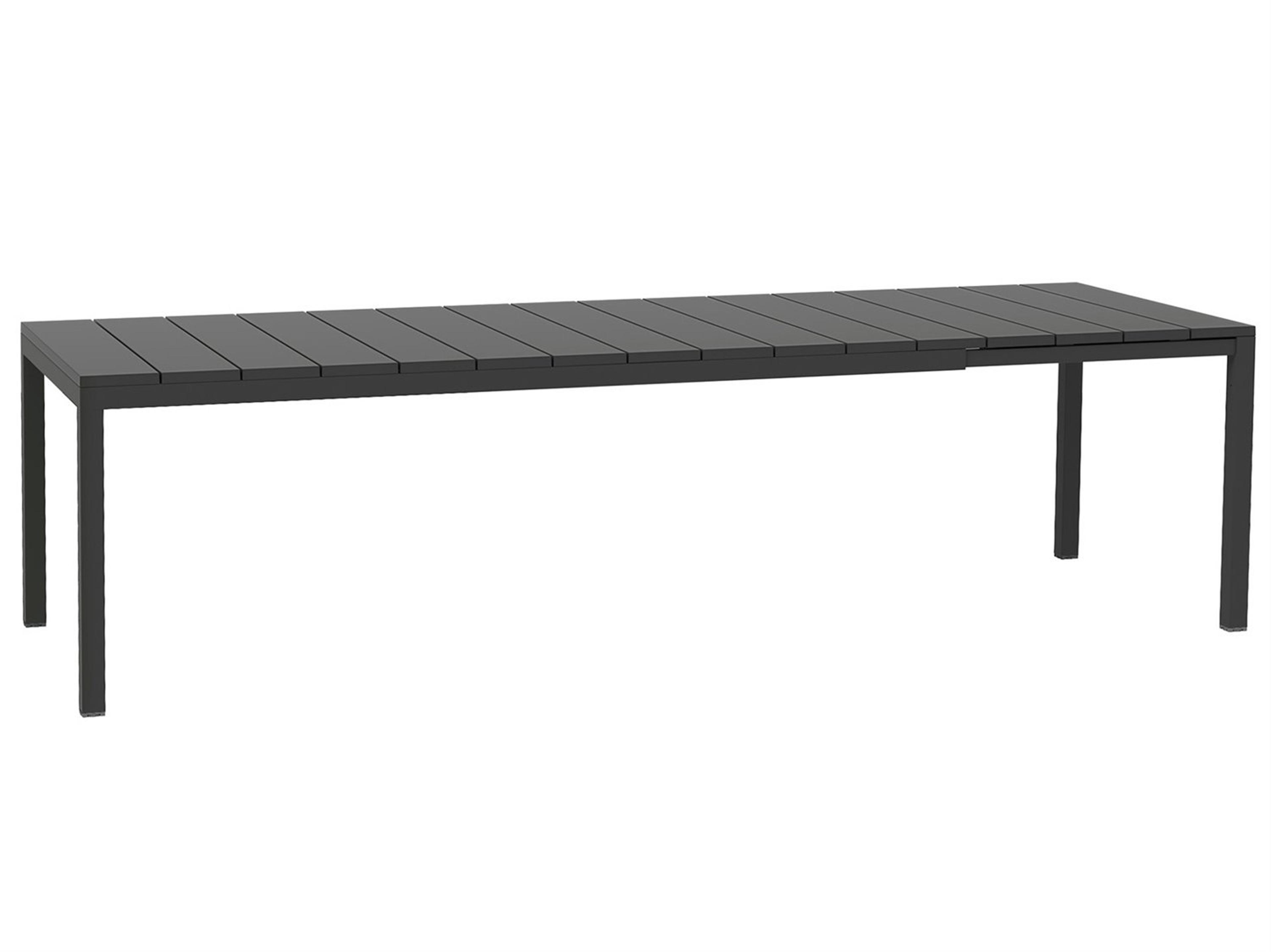 Nardi Rio Rectangular Extendable Patio Dining Table