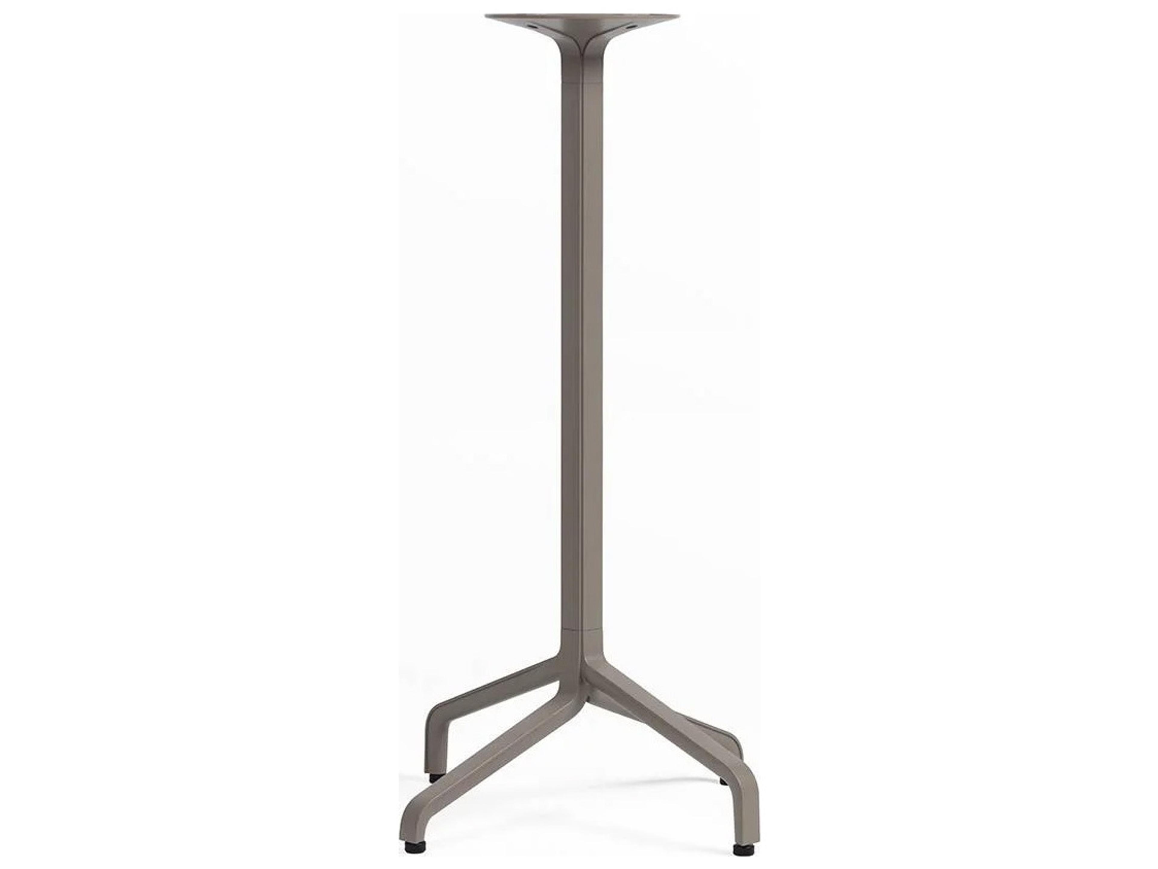 Nardi Frasca High Fix Aluminum Tortora Table Base