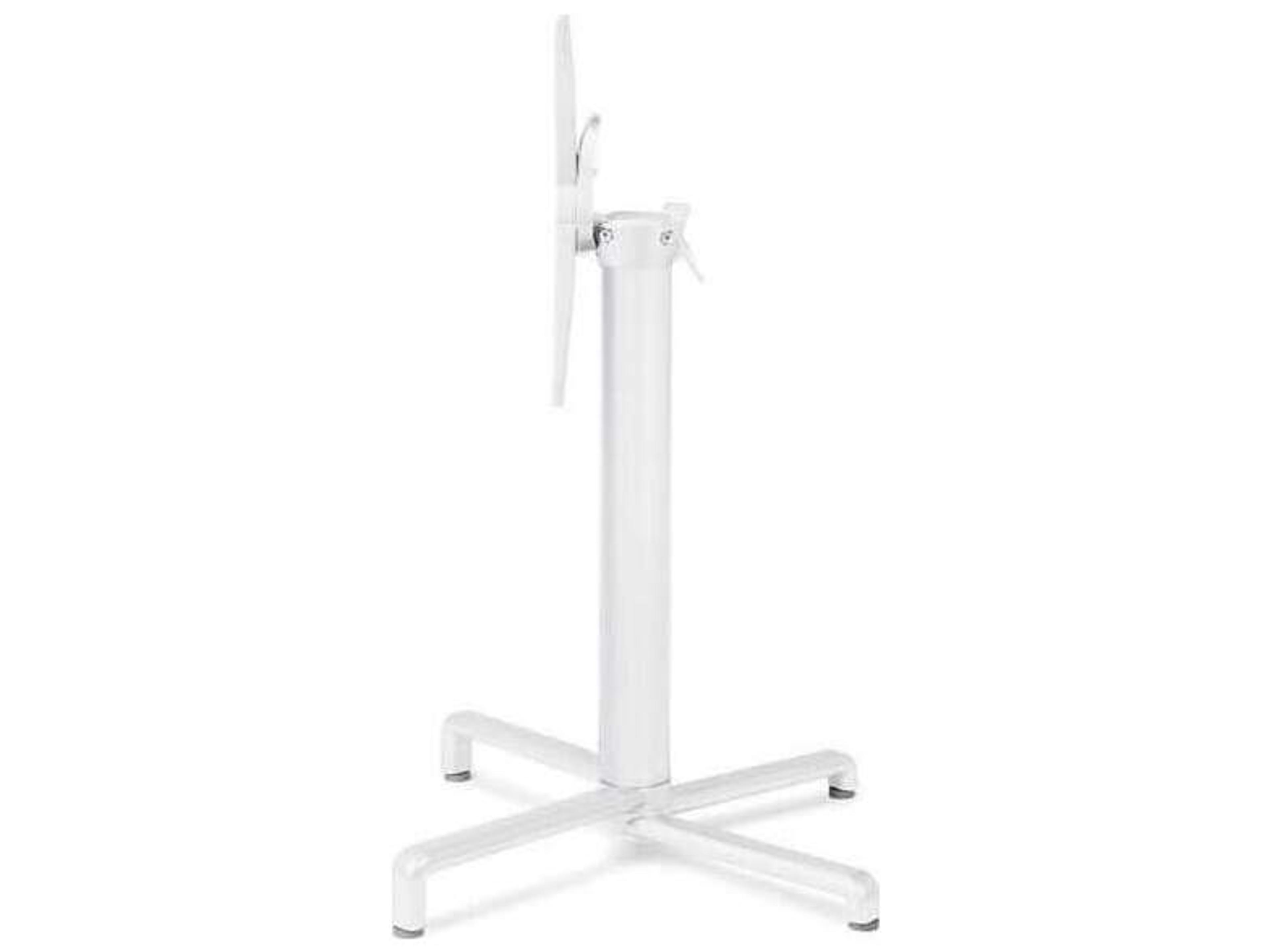 Nardi Scudo Aluminum Bianco Tilting Table Base