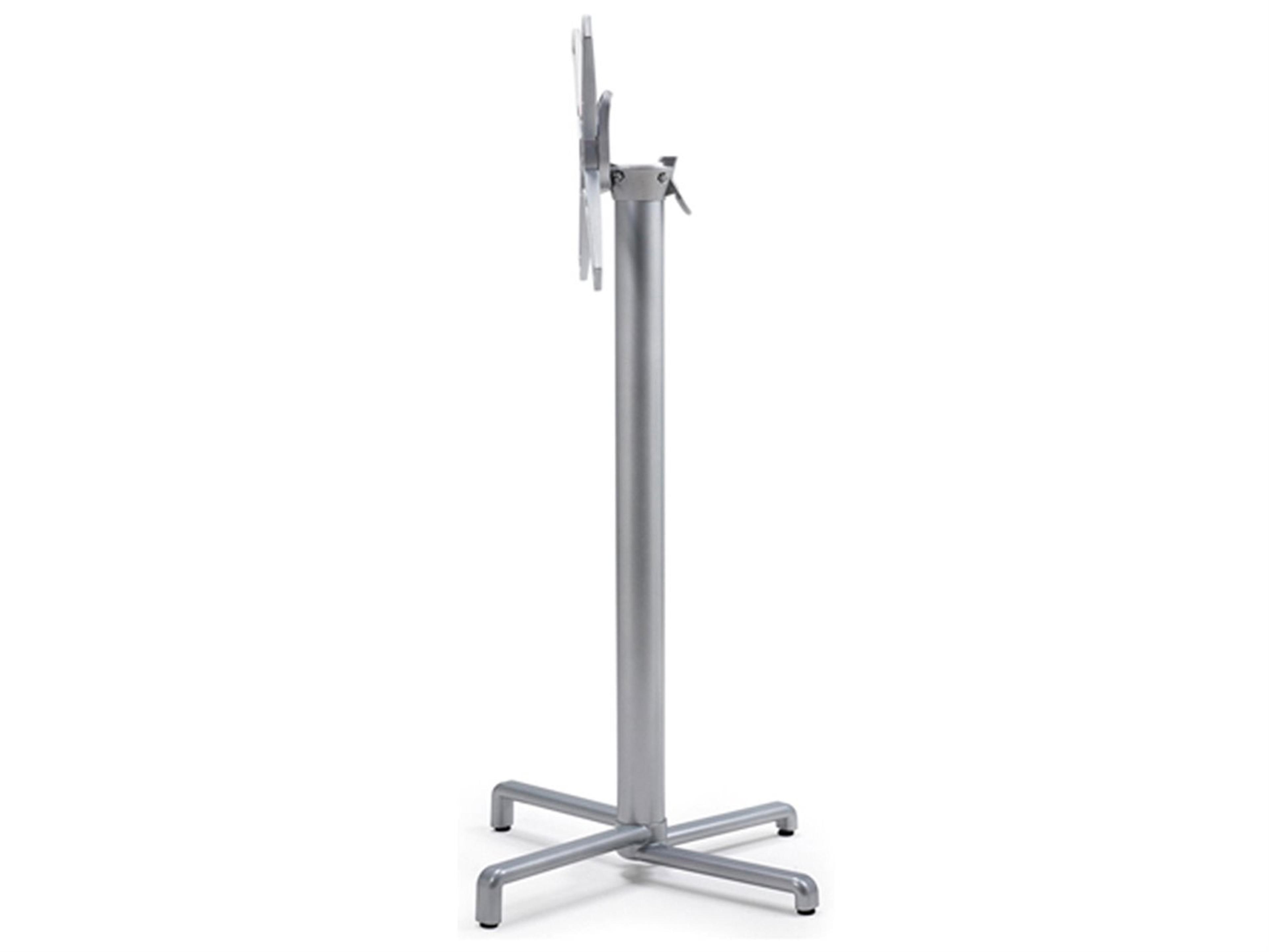 Nardi Scudo Aluminum Argento High Tilting Top Table Base