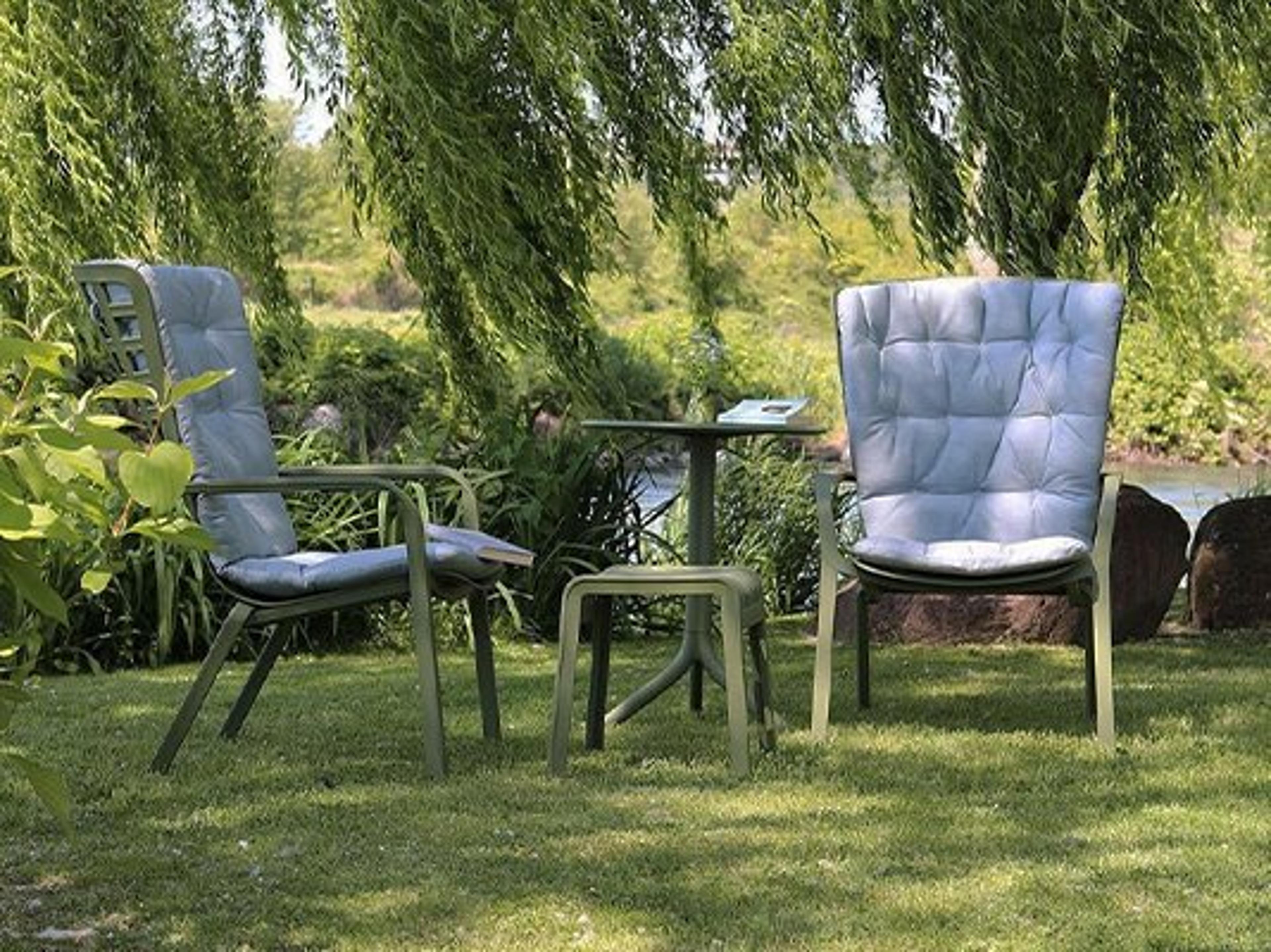 Nardi Folio Resin Agave Outdoor Patio Lounge Set