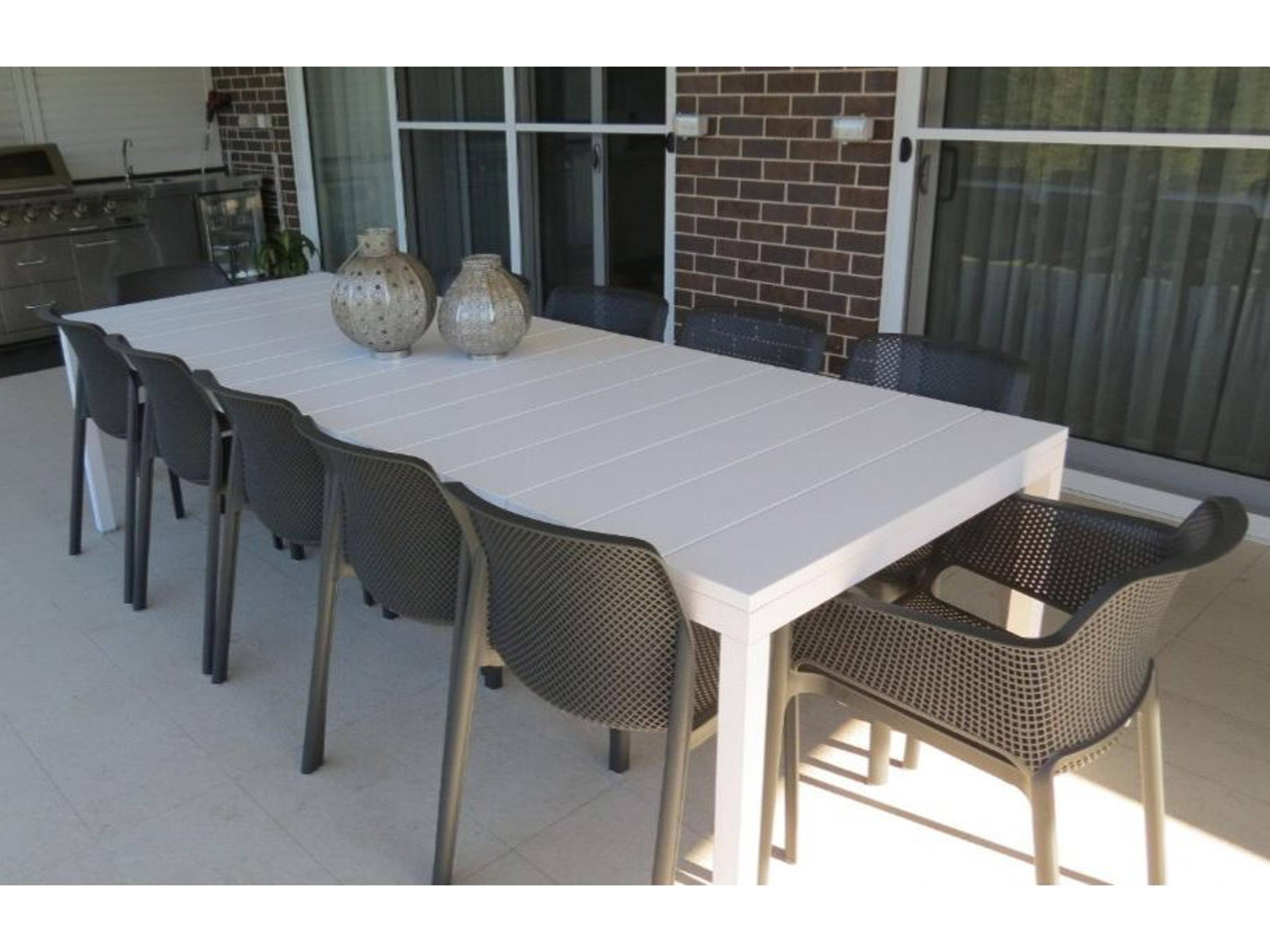 Nardi NET Resin Antracite/Bianco Patio Dining Set