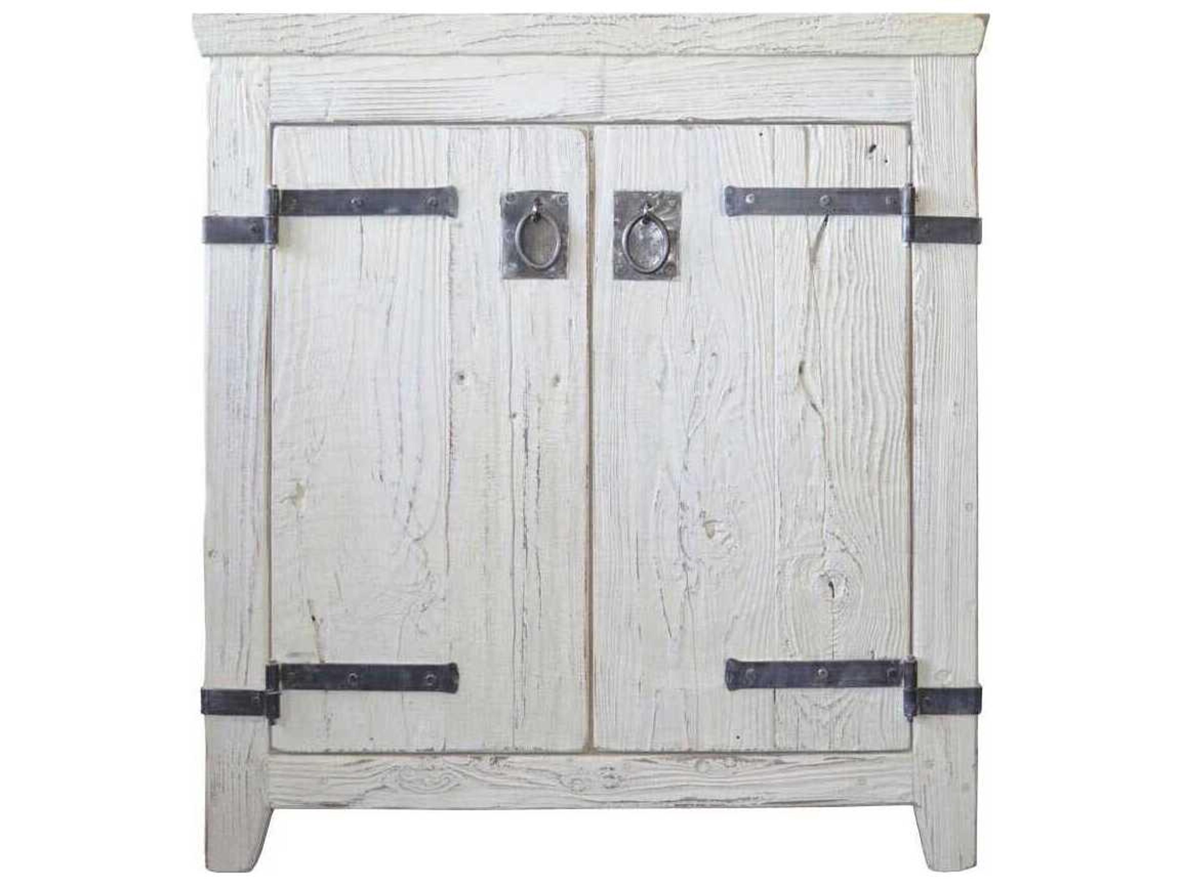 Native Trails Americana Whitewash 30" Vanity Base
