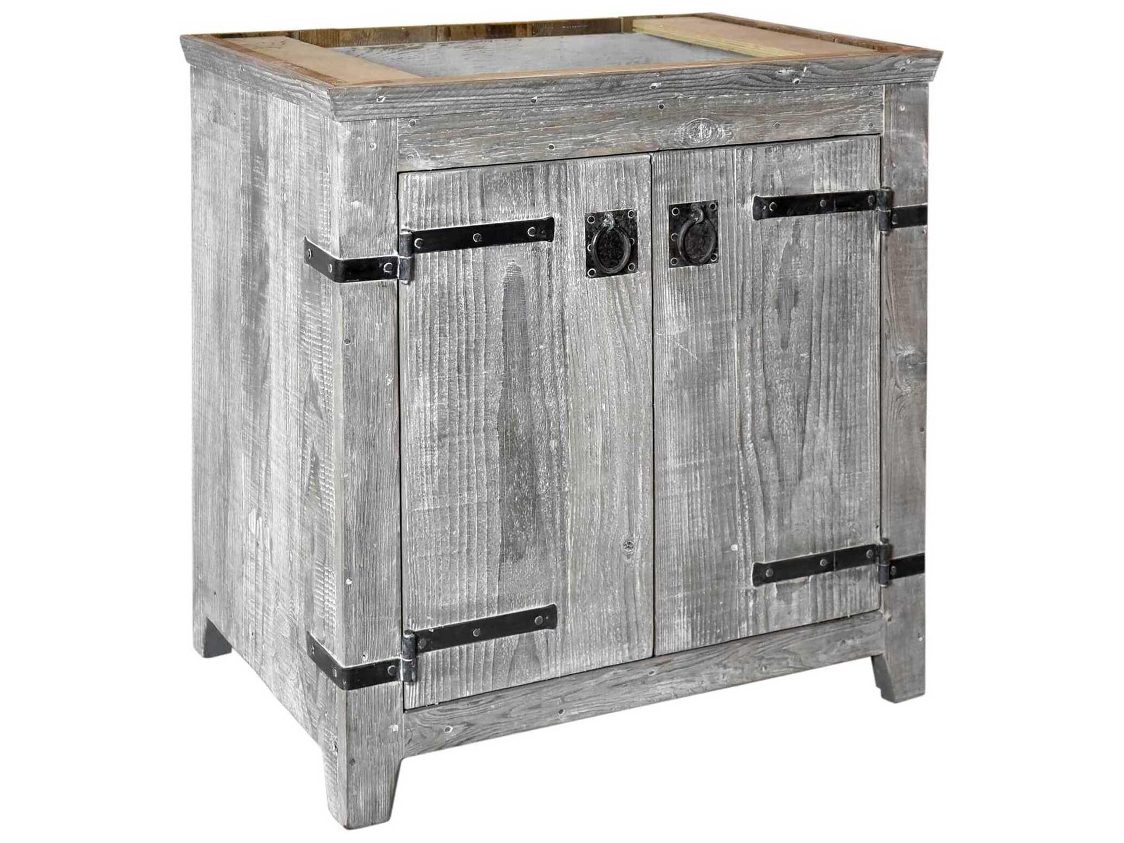 Native Trails Americana Driftwood 30" Vanity Base