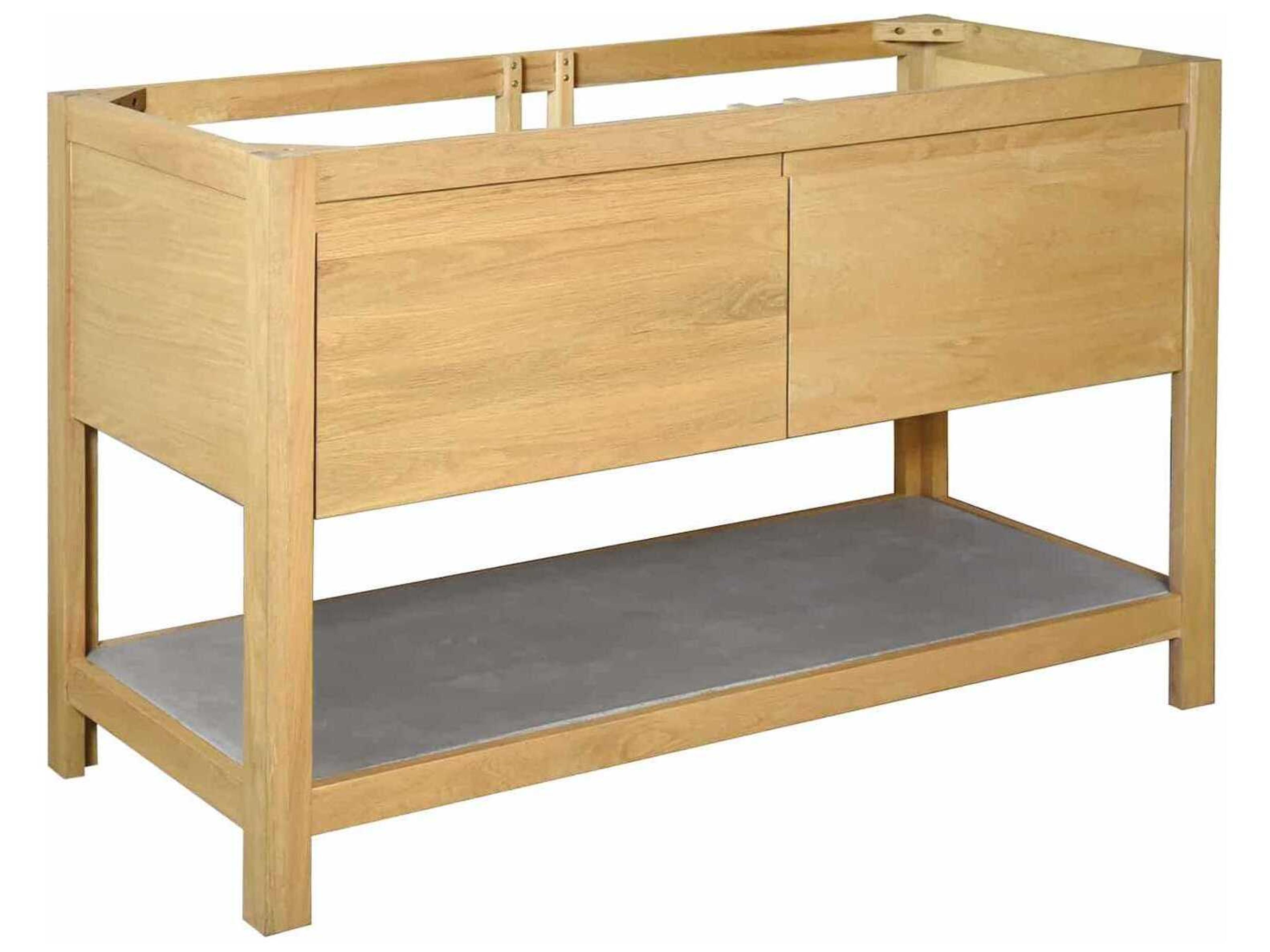 Native Trails Solace Sunrise 48" Vanity Base with Ash Shelf