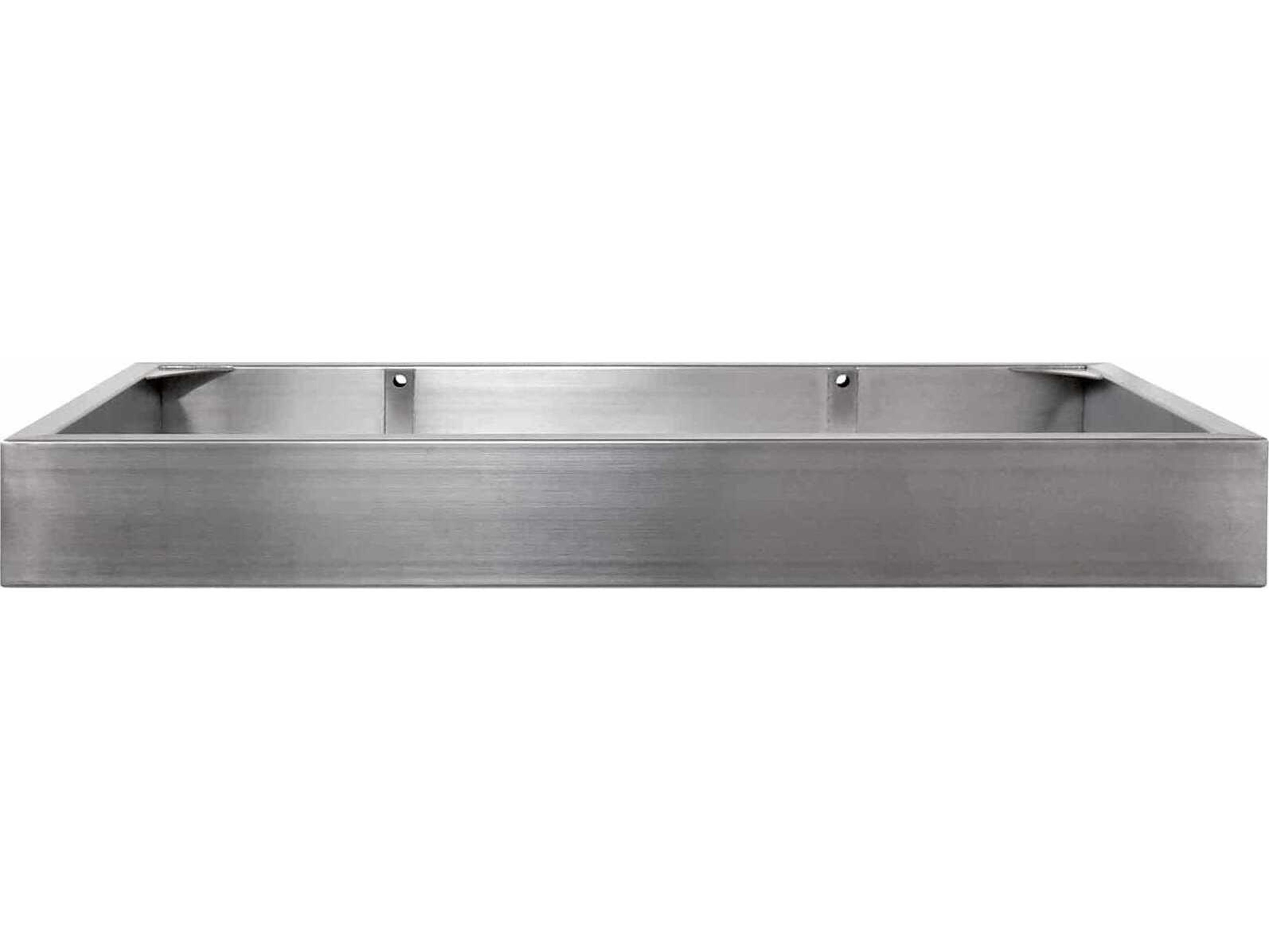 Native Trails Zaca Stainless Steel 36" Wall Mount Vanity Base