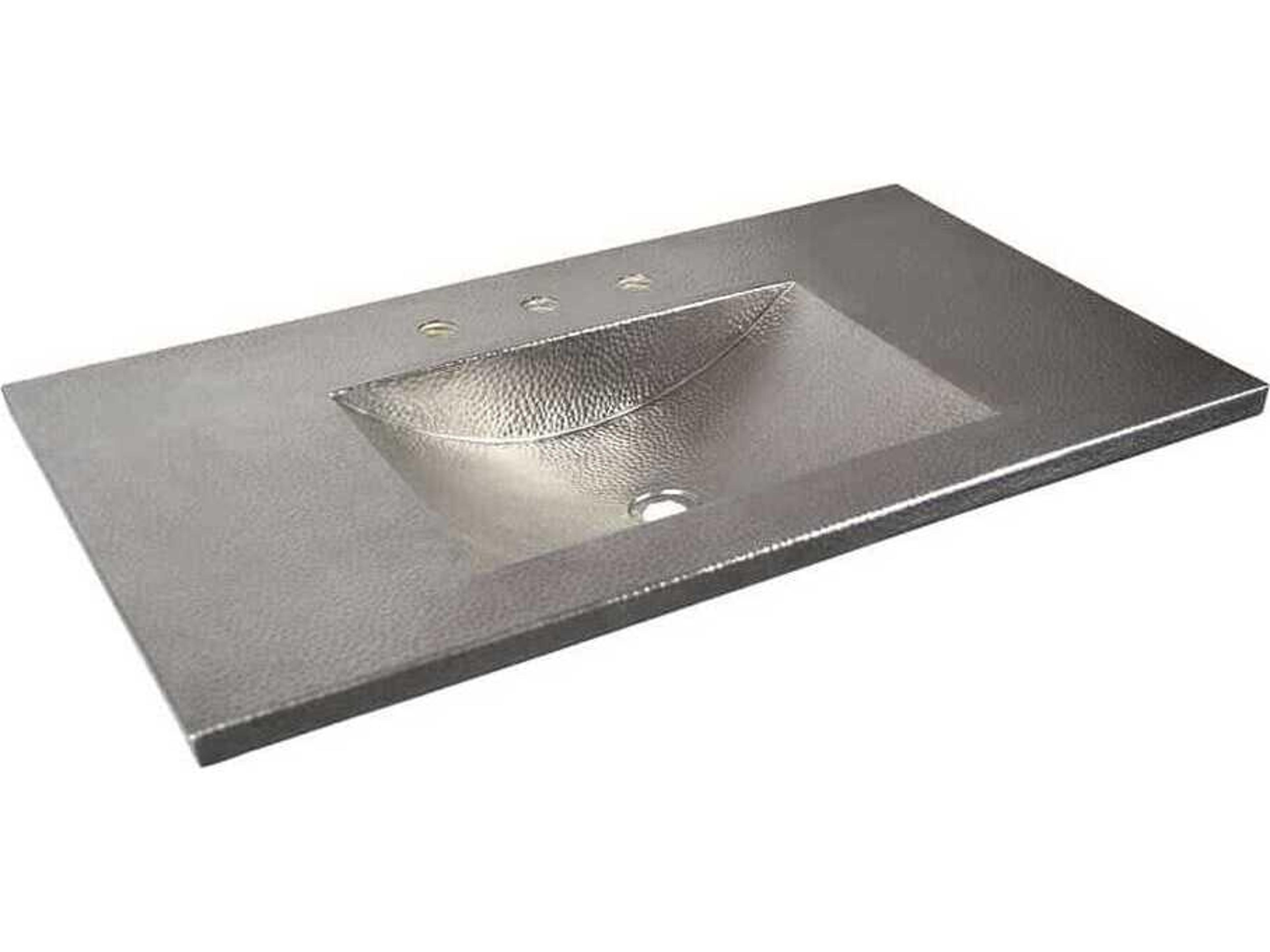 Native Trails Cozumel Brushed Nickel 36" Vanity Top