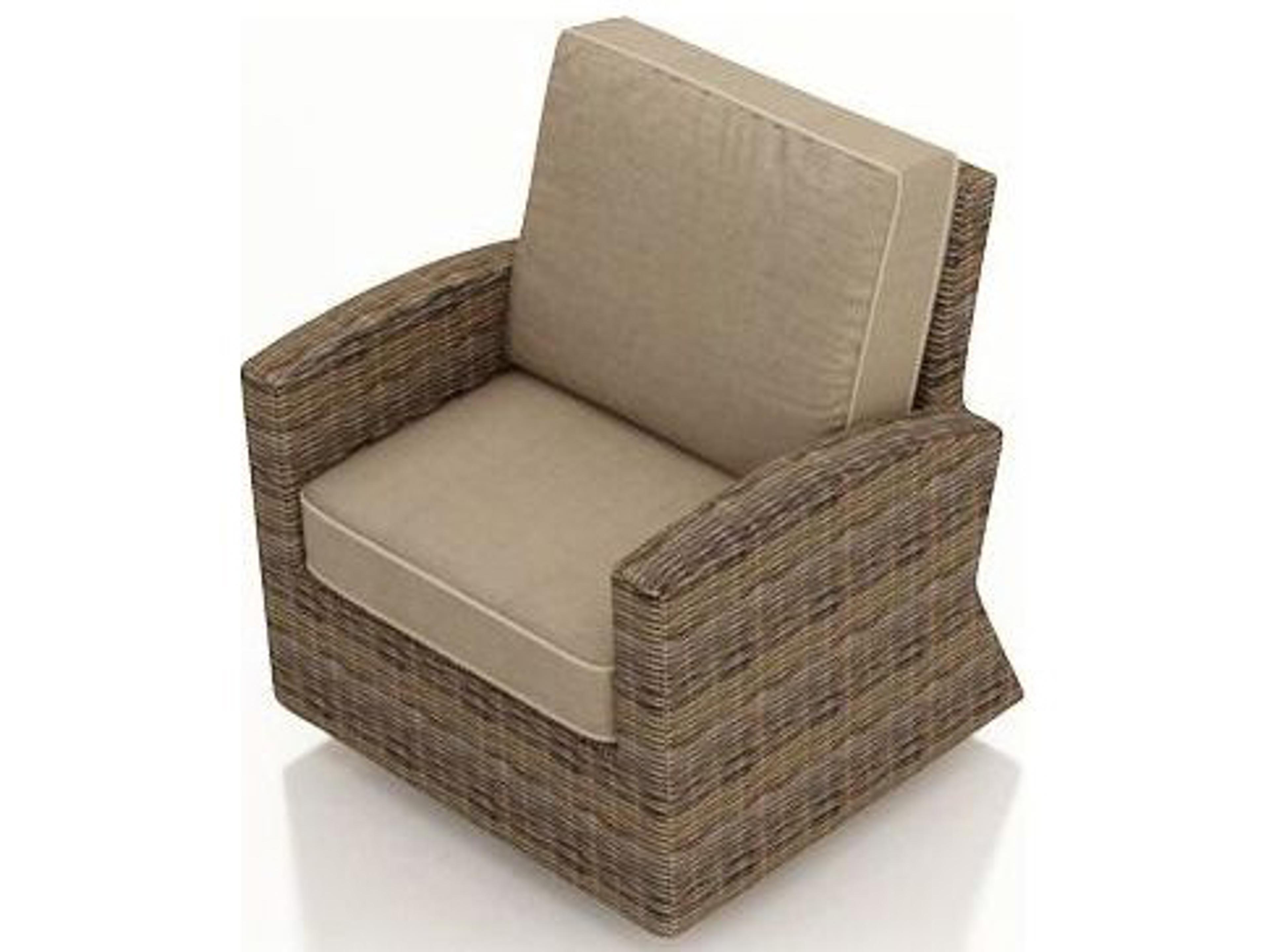 Forever Patio Cypress Heather Thick Swivel Glider Lounge Chair Set Replacement Cushions