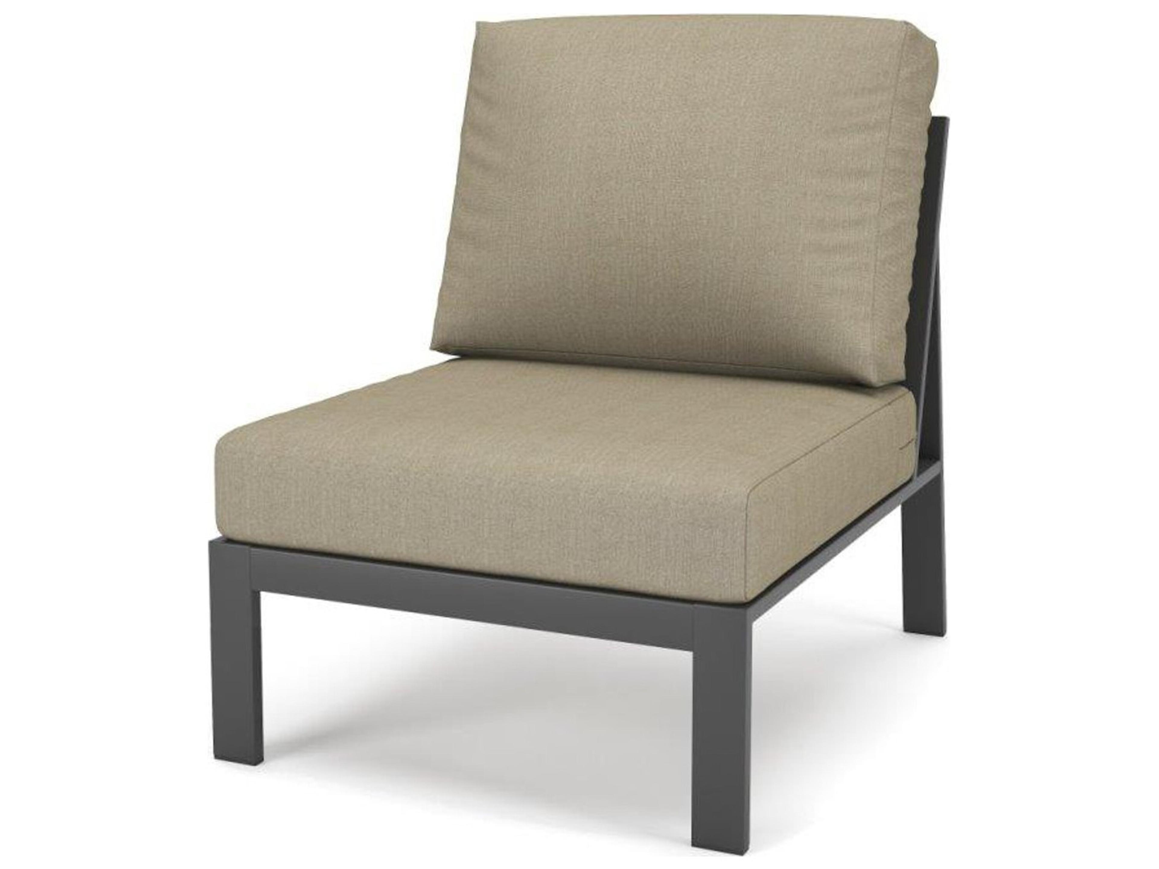 Hanover Slat Aluminum Sectional Modular Lounge Chair