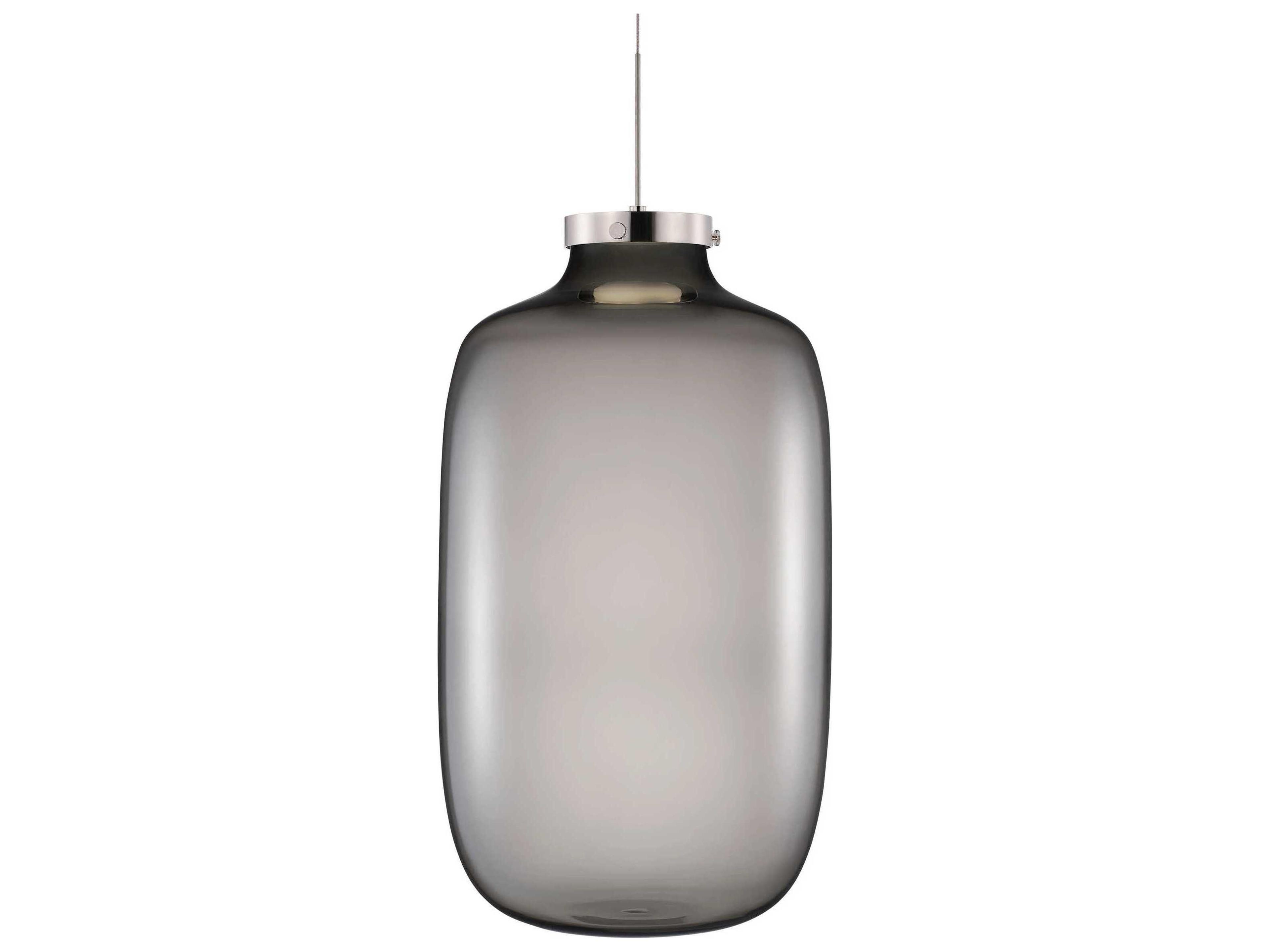 Niche Constellation Brava Tall Gray Cylinder Mini Pendant