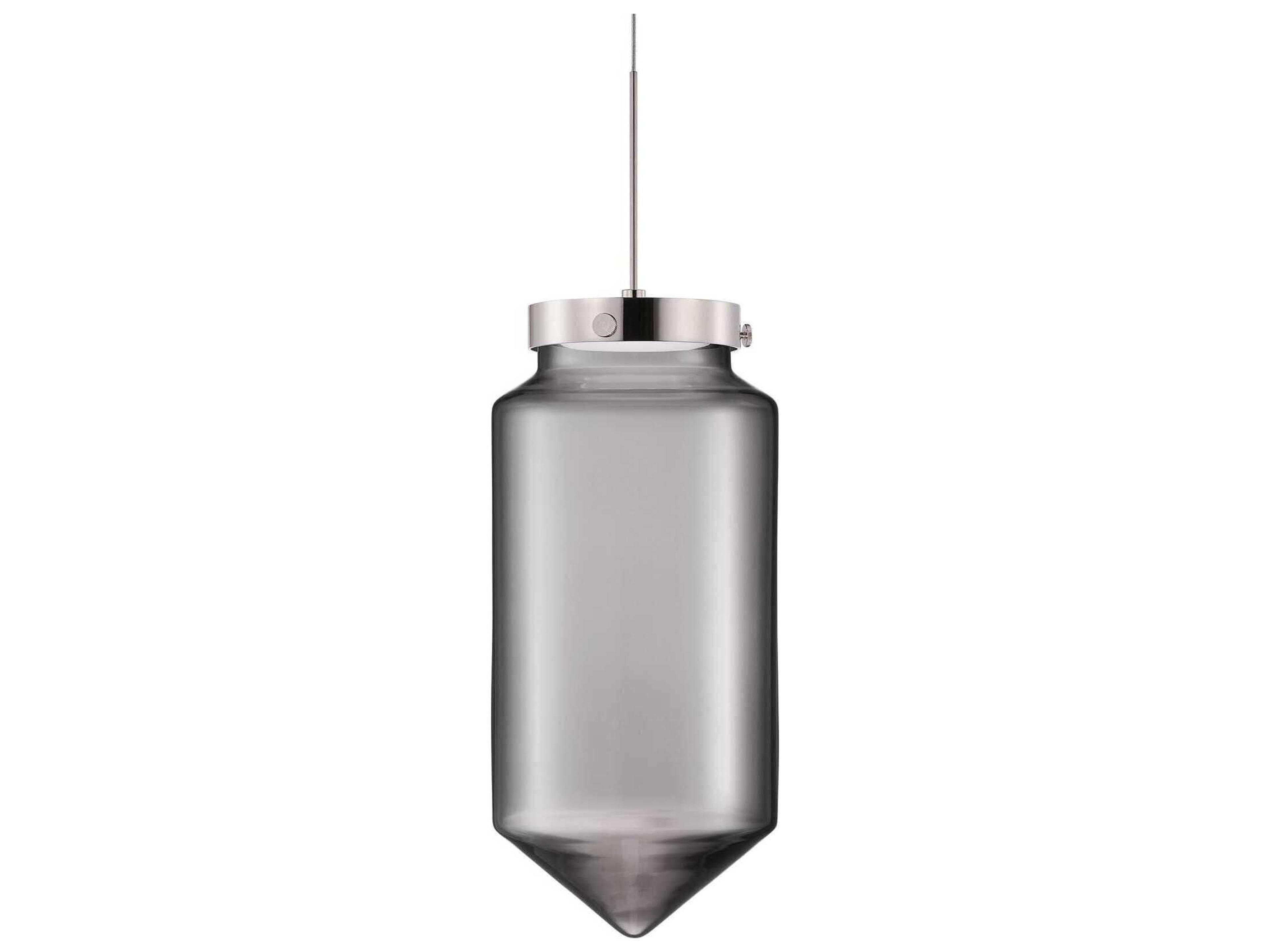 Niche Constellation Dart Petite Gray Cylinder Mini Pendant