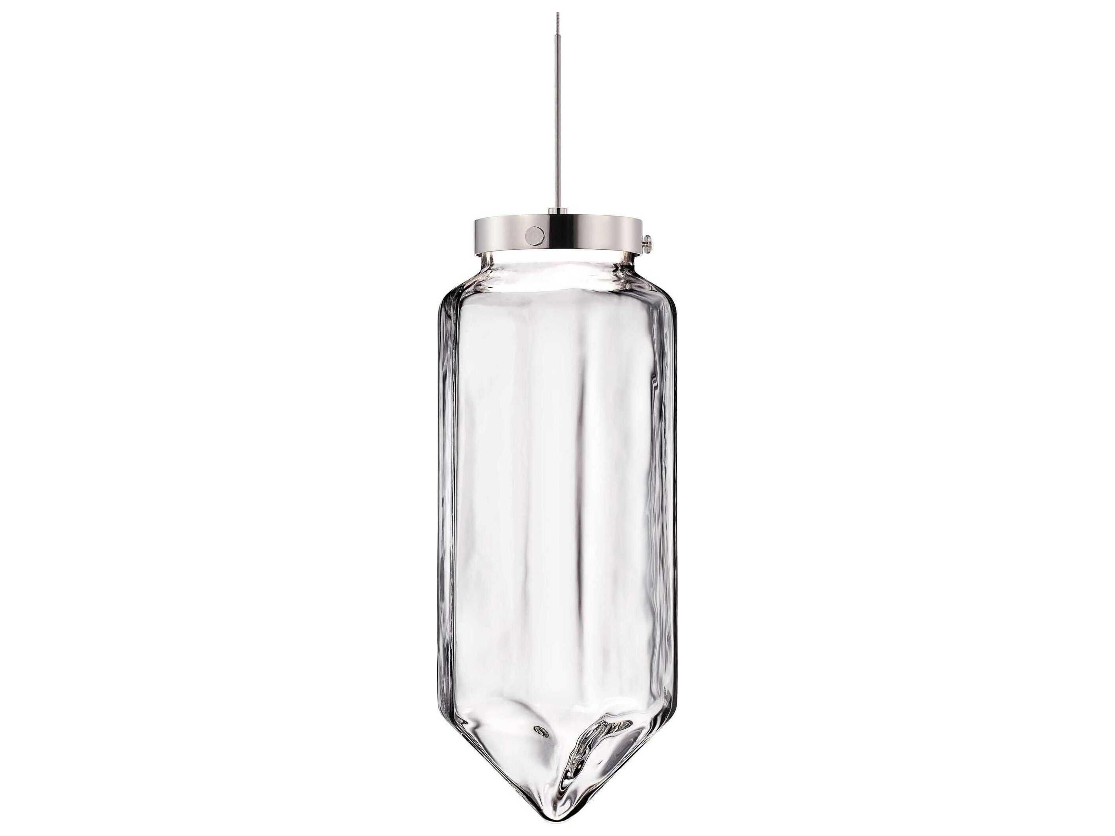Niche Constellation Facet Grand Clear Cylinder Mini Pendant