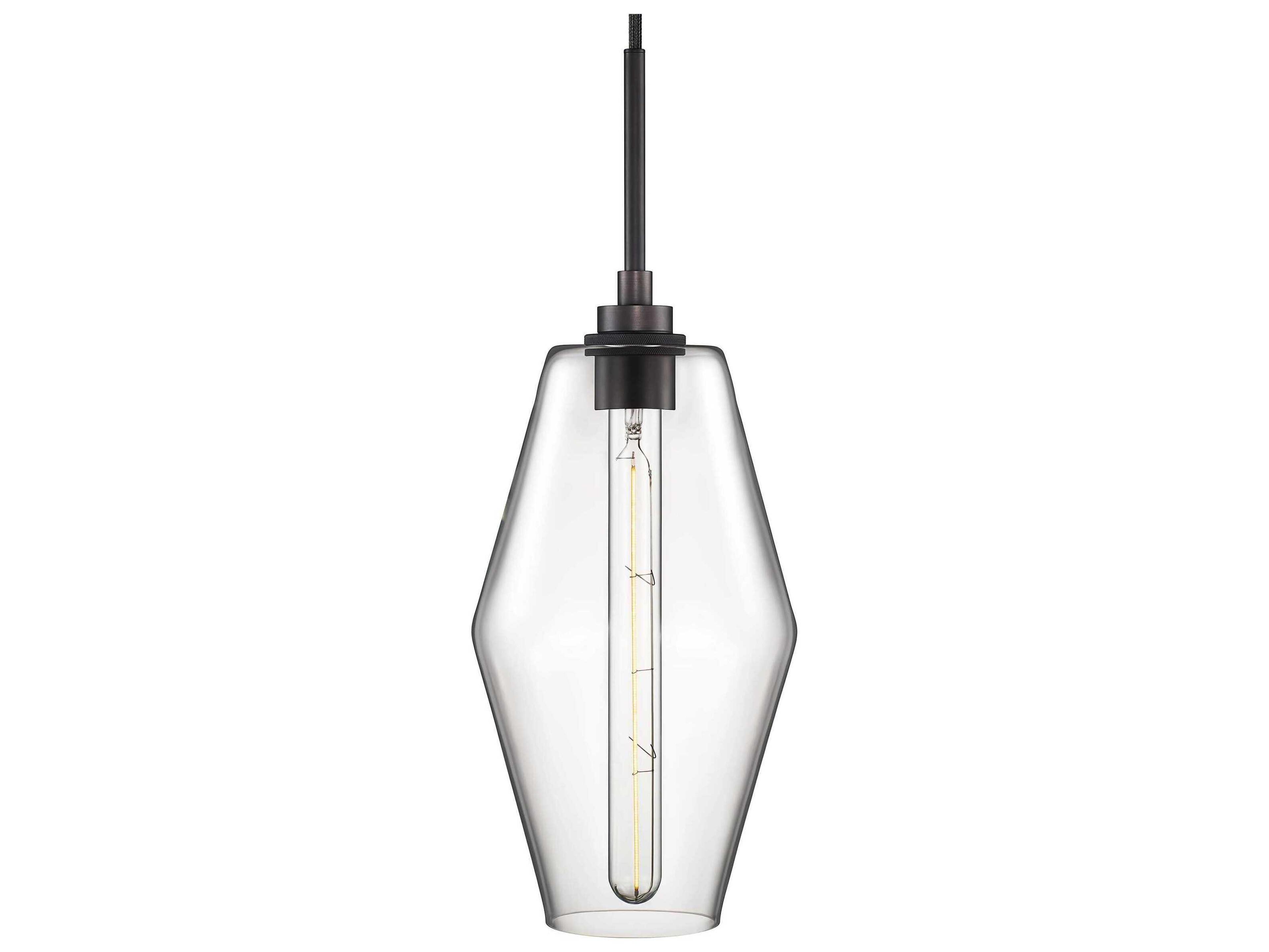 Niche Marquise 1-Light Clear Mini Pendant