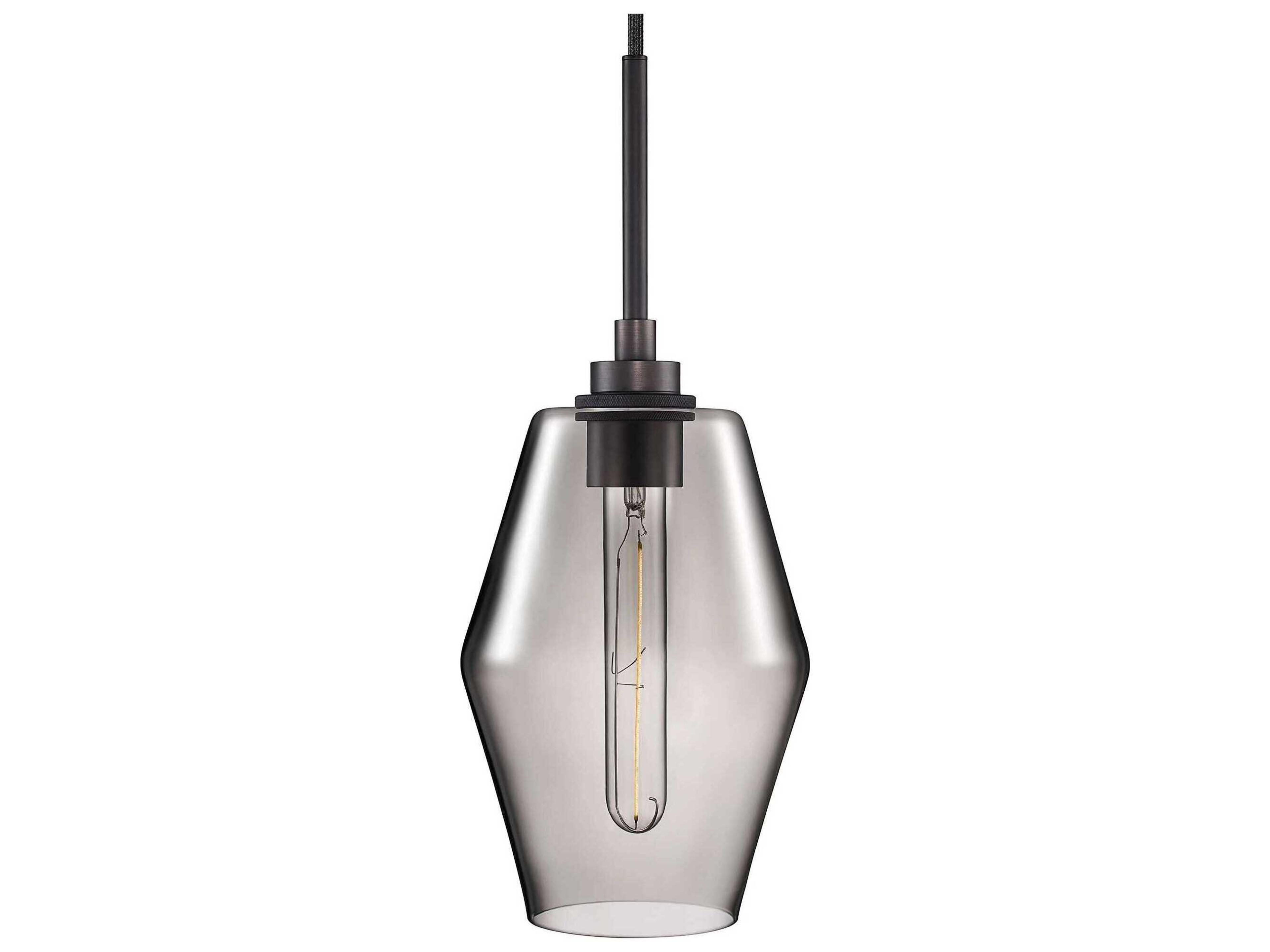 Niche Marquise Petite 1-Light Gray Mini Pendant