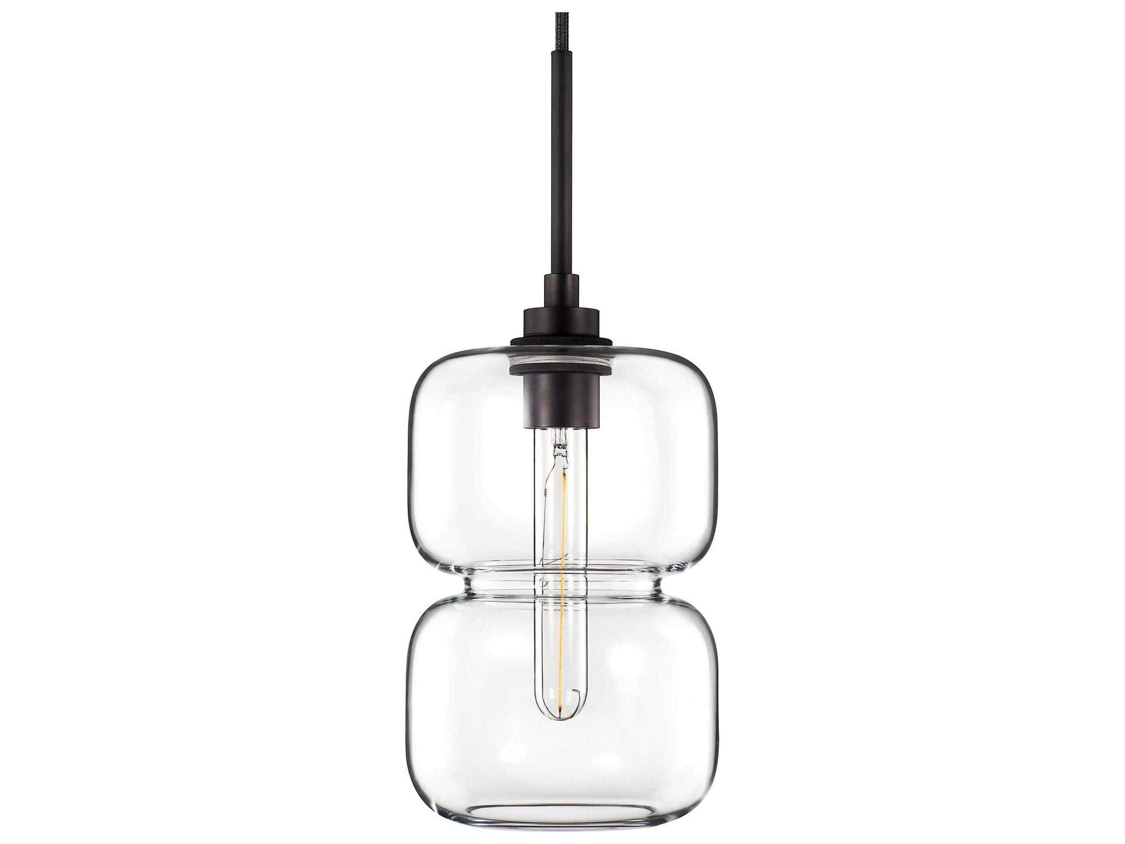 Niche Pinch 1-Light Clear Mini Pendant