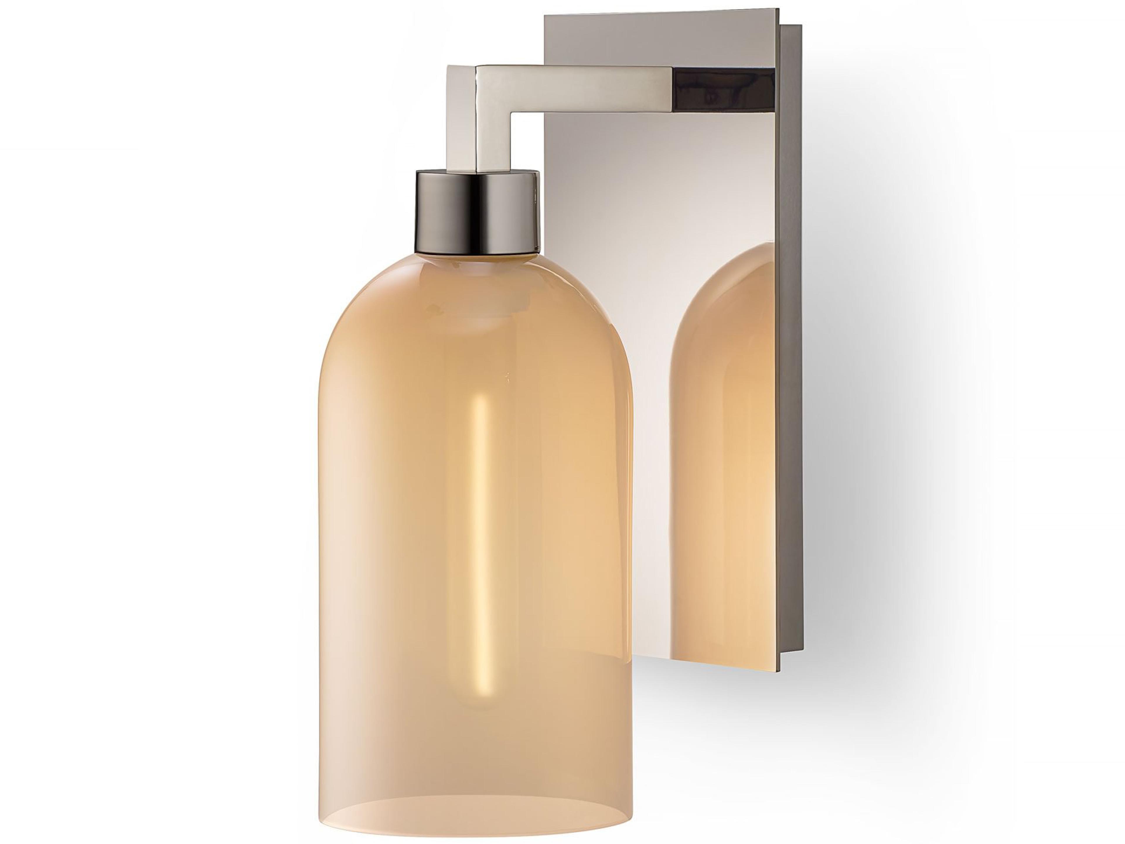 Niche Cloche Petite 1-Light Blush Yellow Wall Sconce