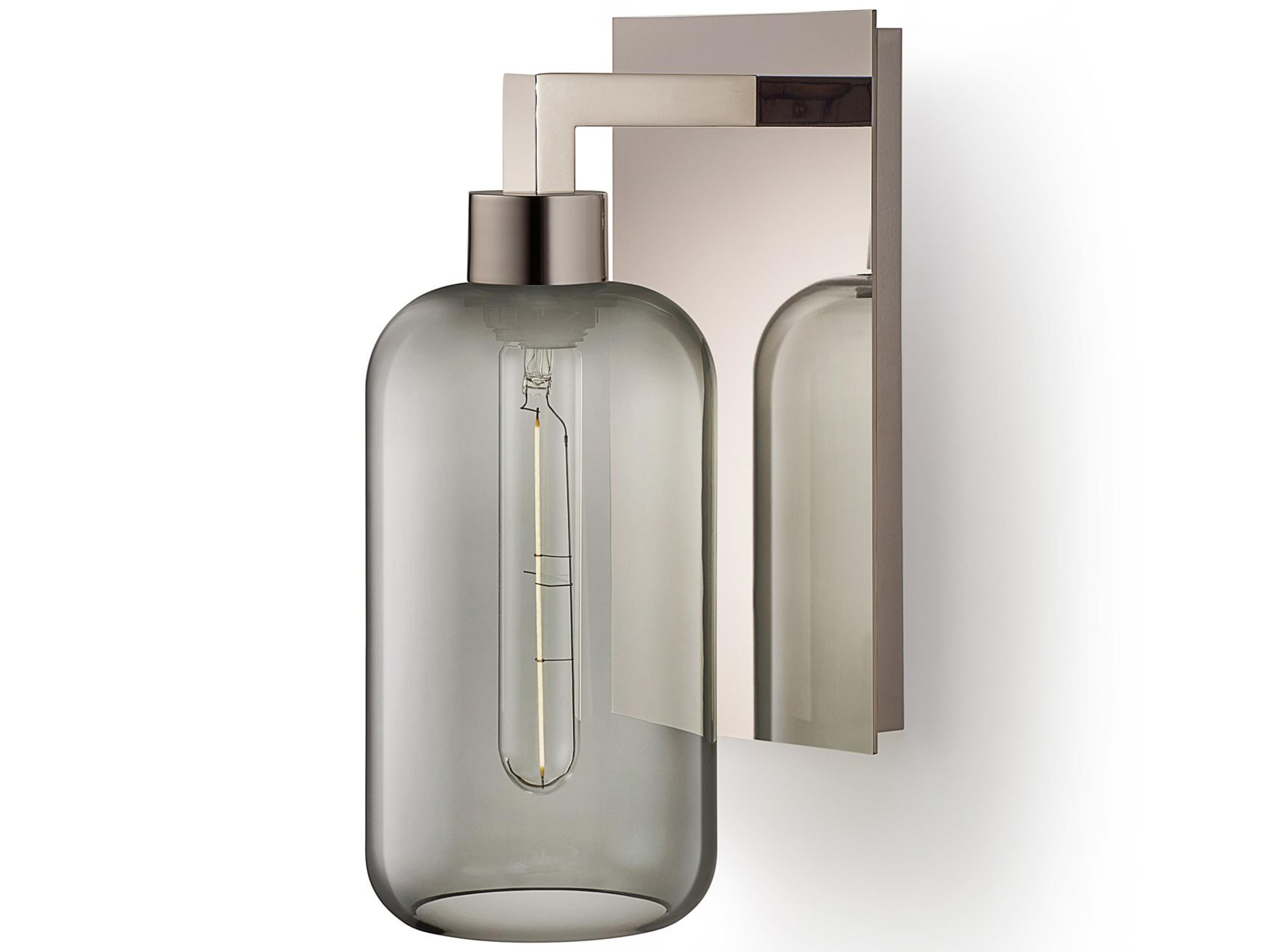 Niche Helio 1-Light Gray Wall Sconce