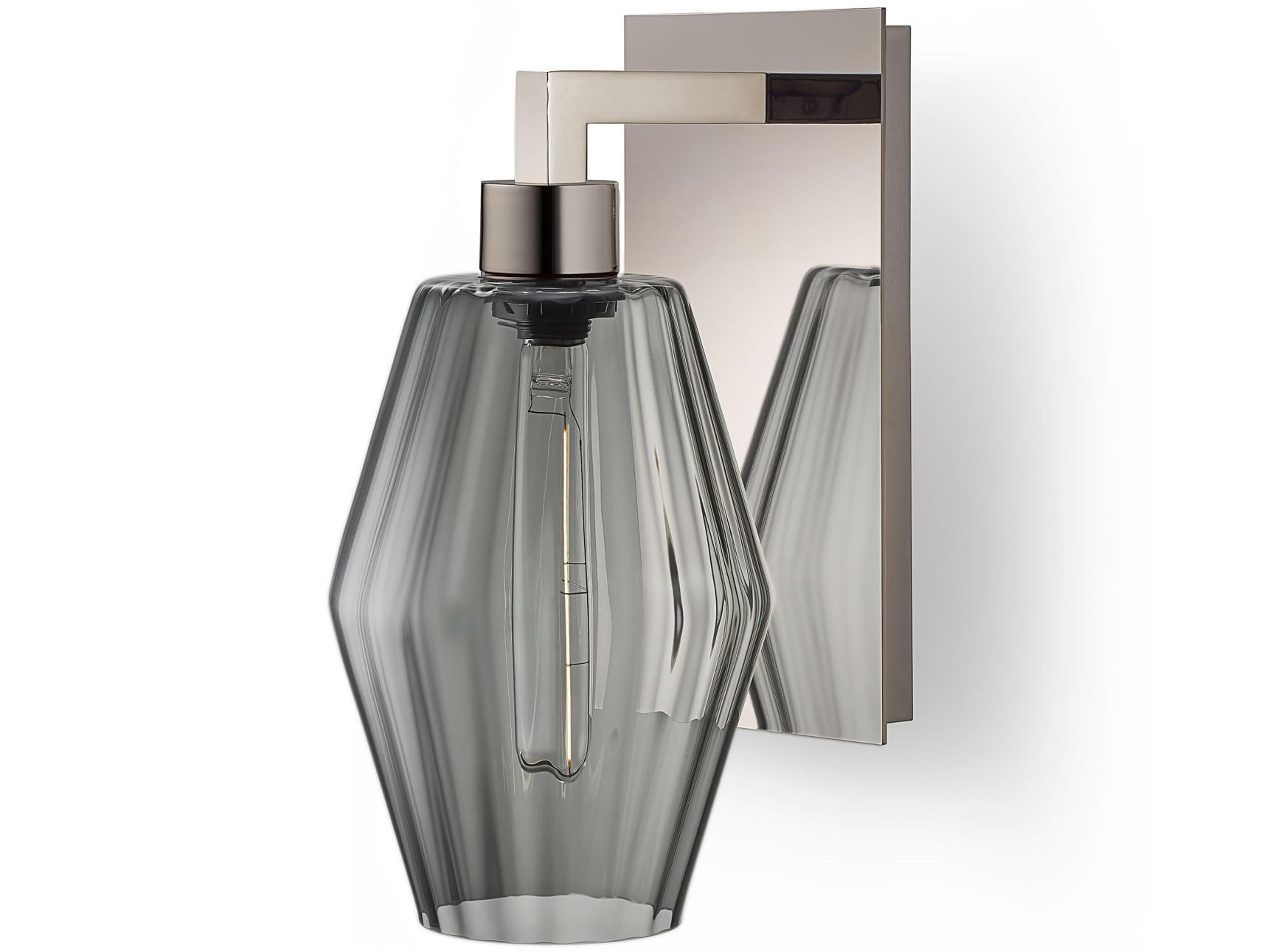 Niche Marquise Petite 1-Light Gray Optique Wall Sconce