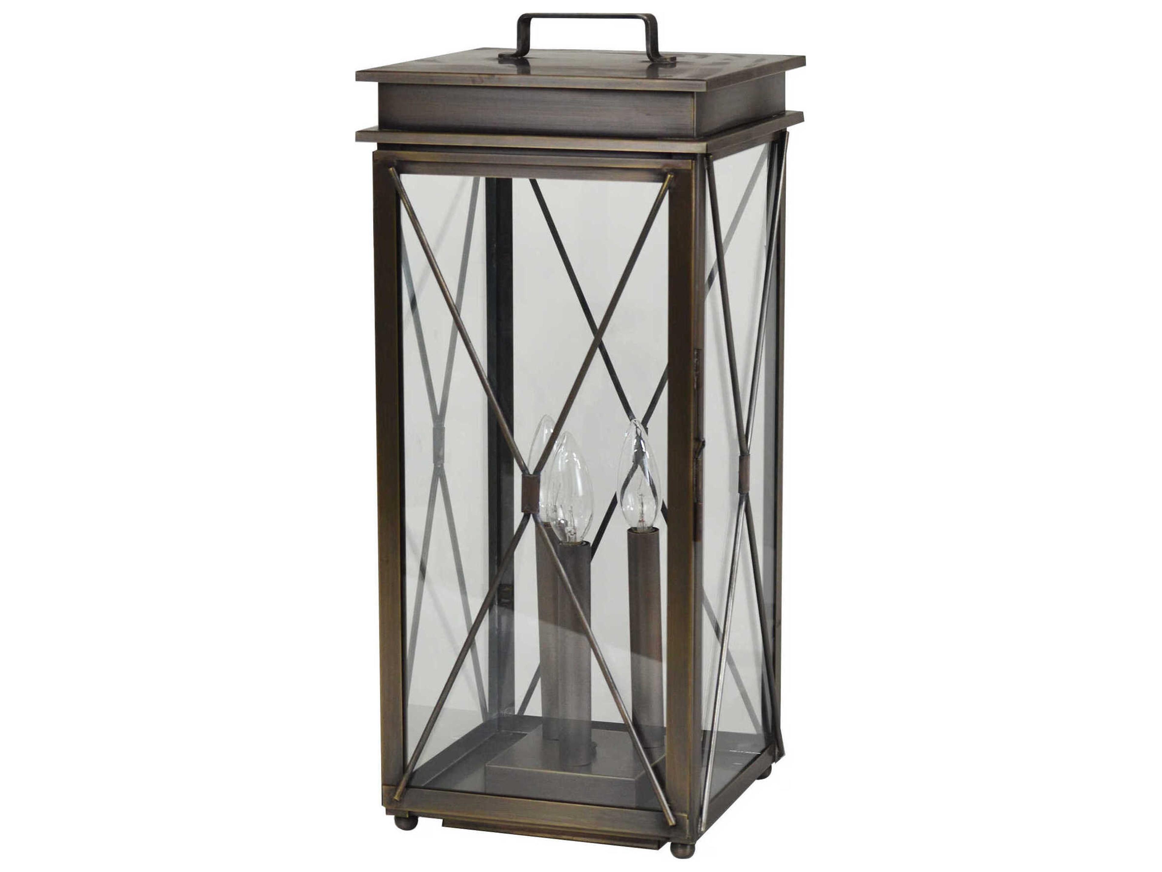 Northeast Lantern Glidden 3-Light Outdoor Post Light