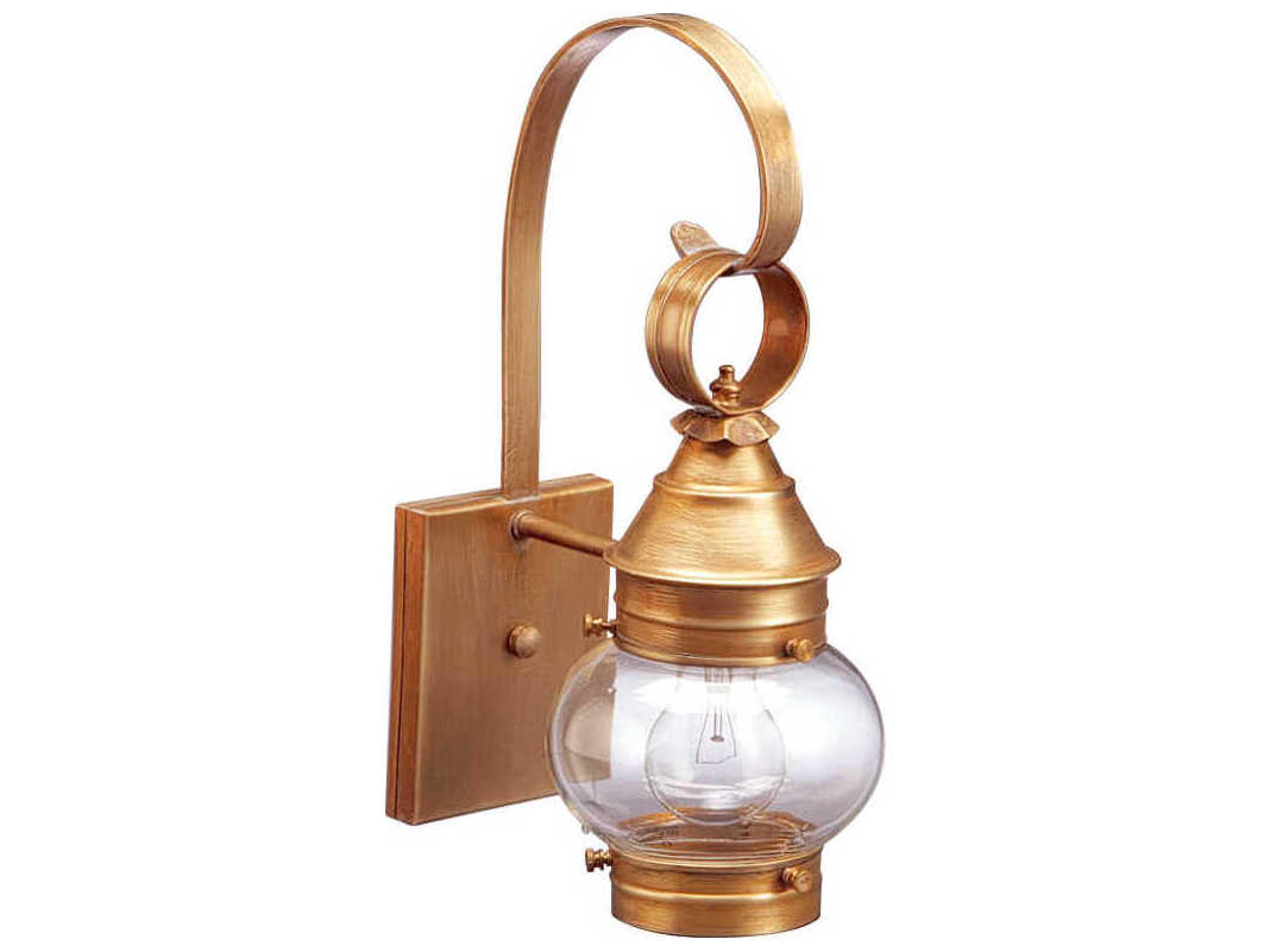 Northeast Lantern Onion 1-Light Outdoor Wall Light