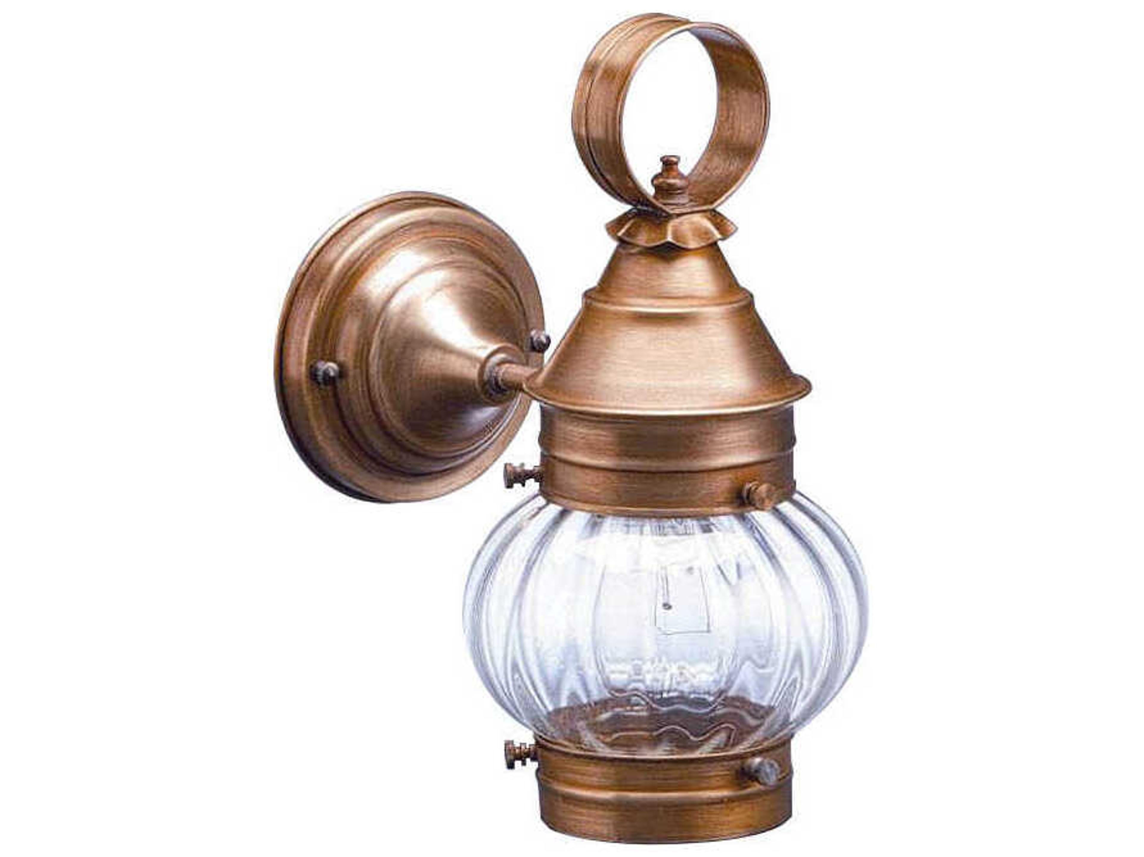 Northeast Lantern Onion 1-Light Outdoor Wall Light