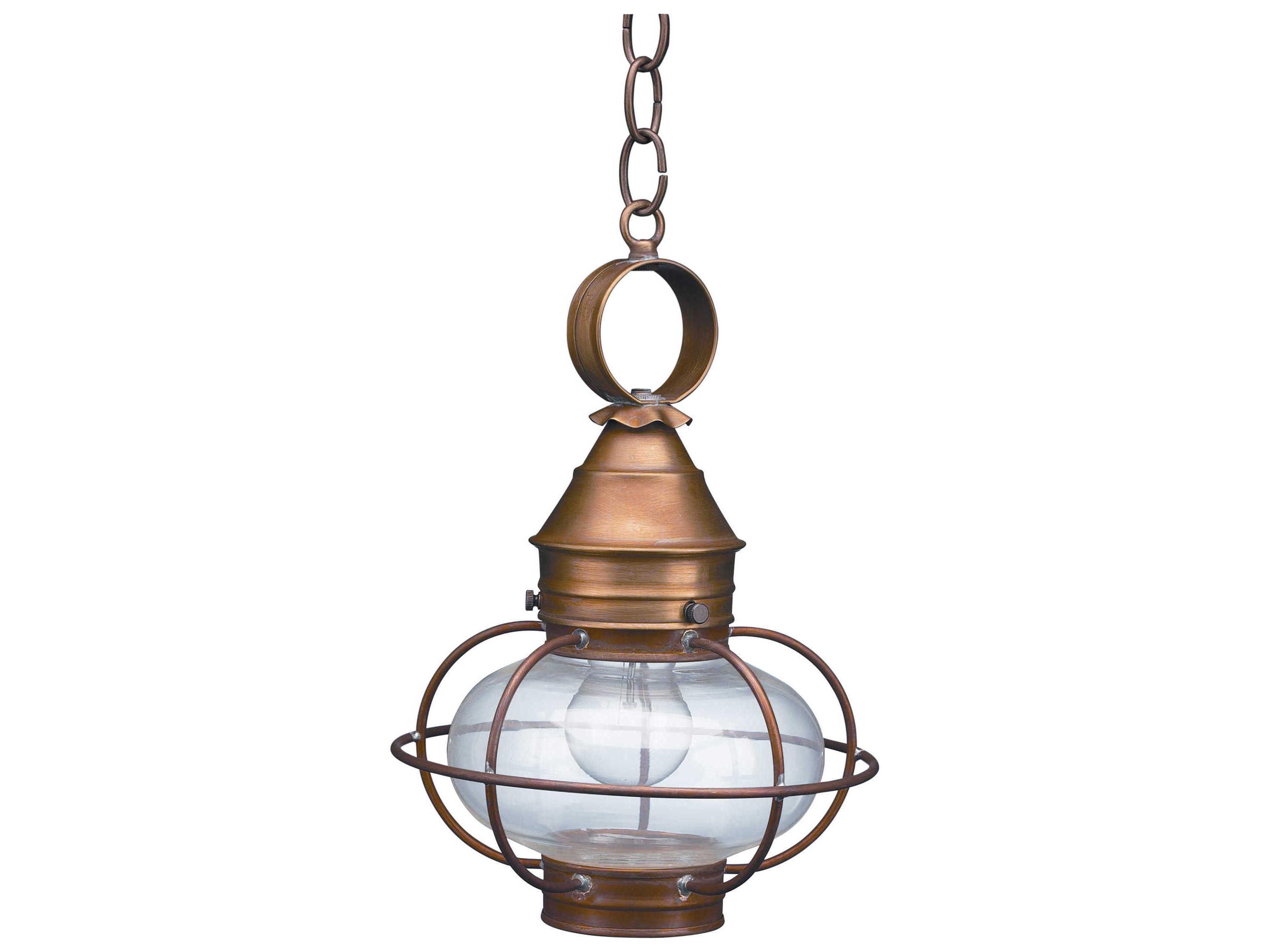 Northeast Lantern Onion 1-Light Outdoor Hanging Light