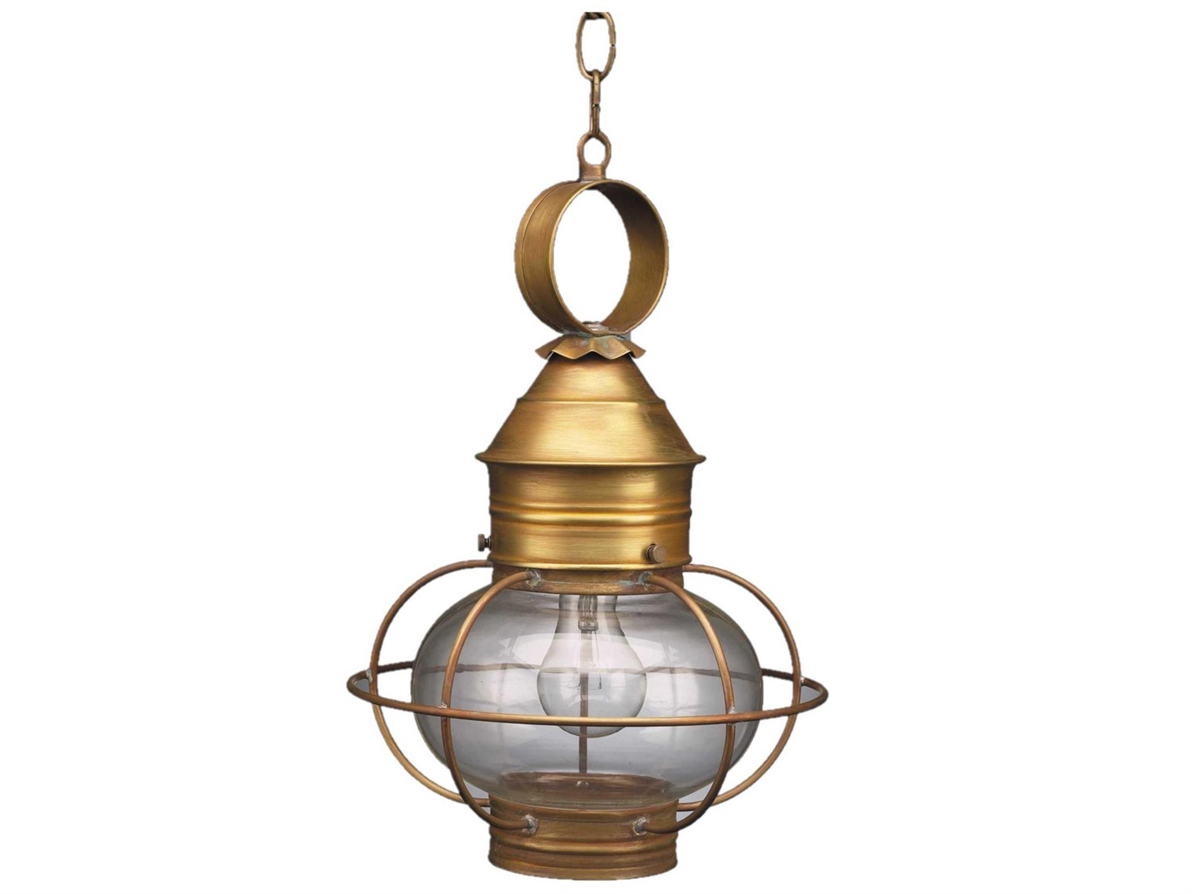 Northeast Lantern Onion 1-Light Outdoor Hanging Light