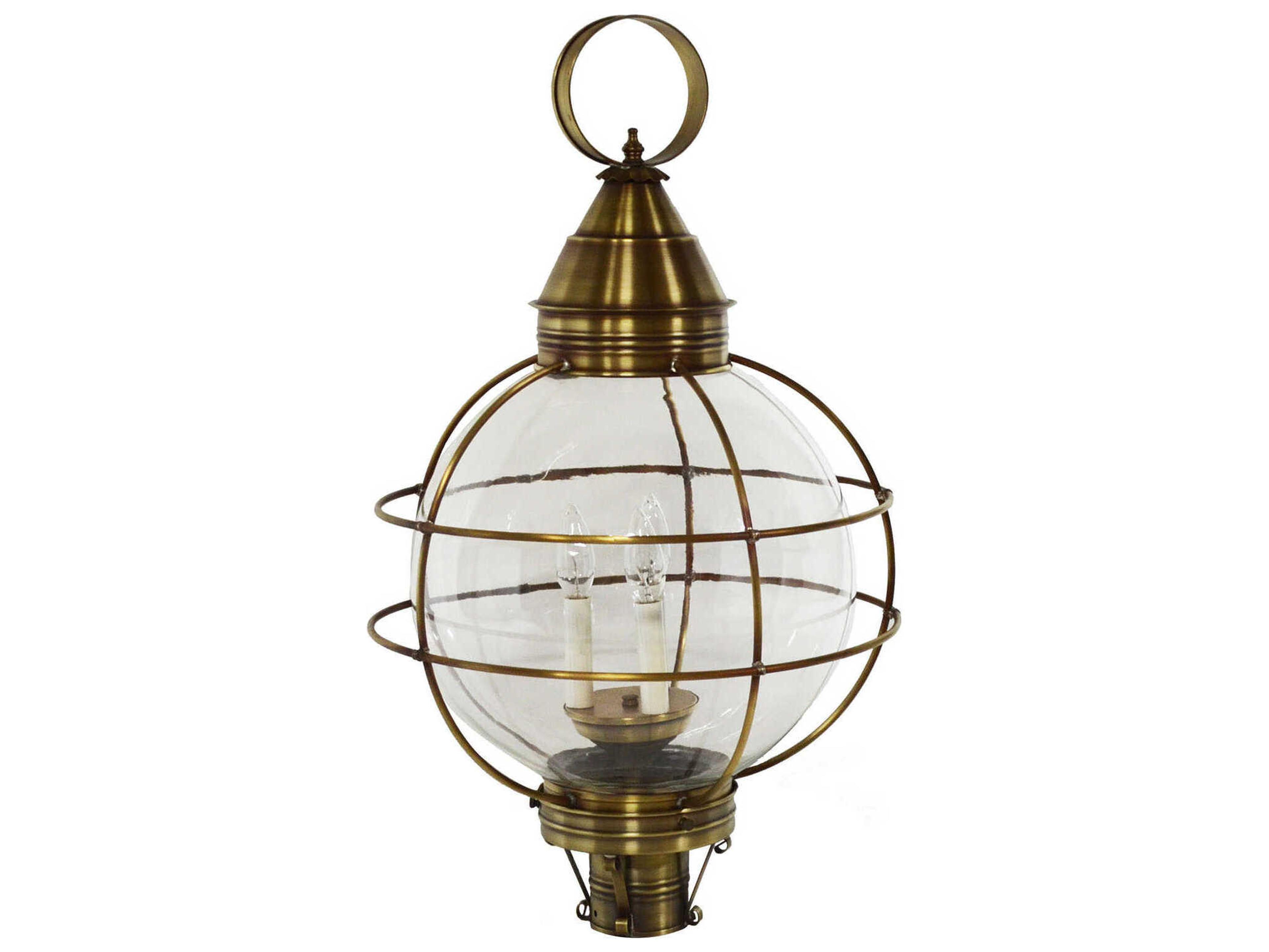 Northeast Lantern Onion Outdoor Post Light