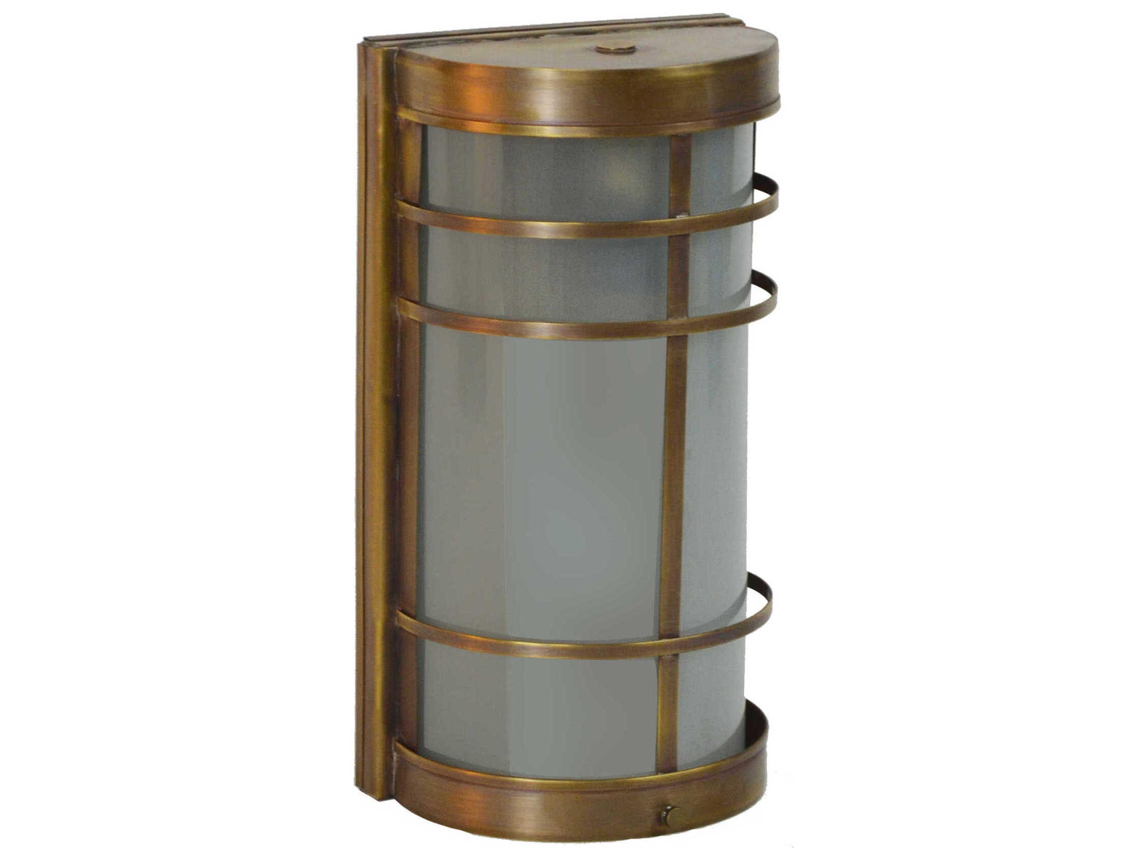 Nautical 1-Light Outdoor Wall Light