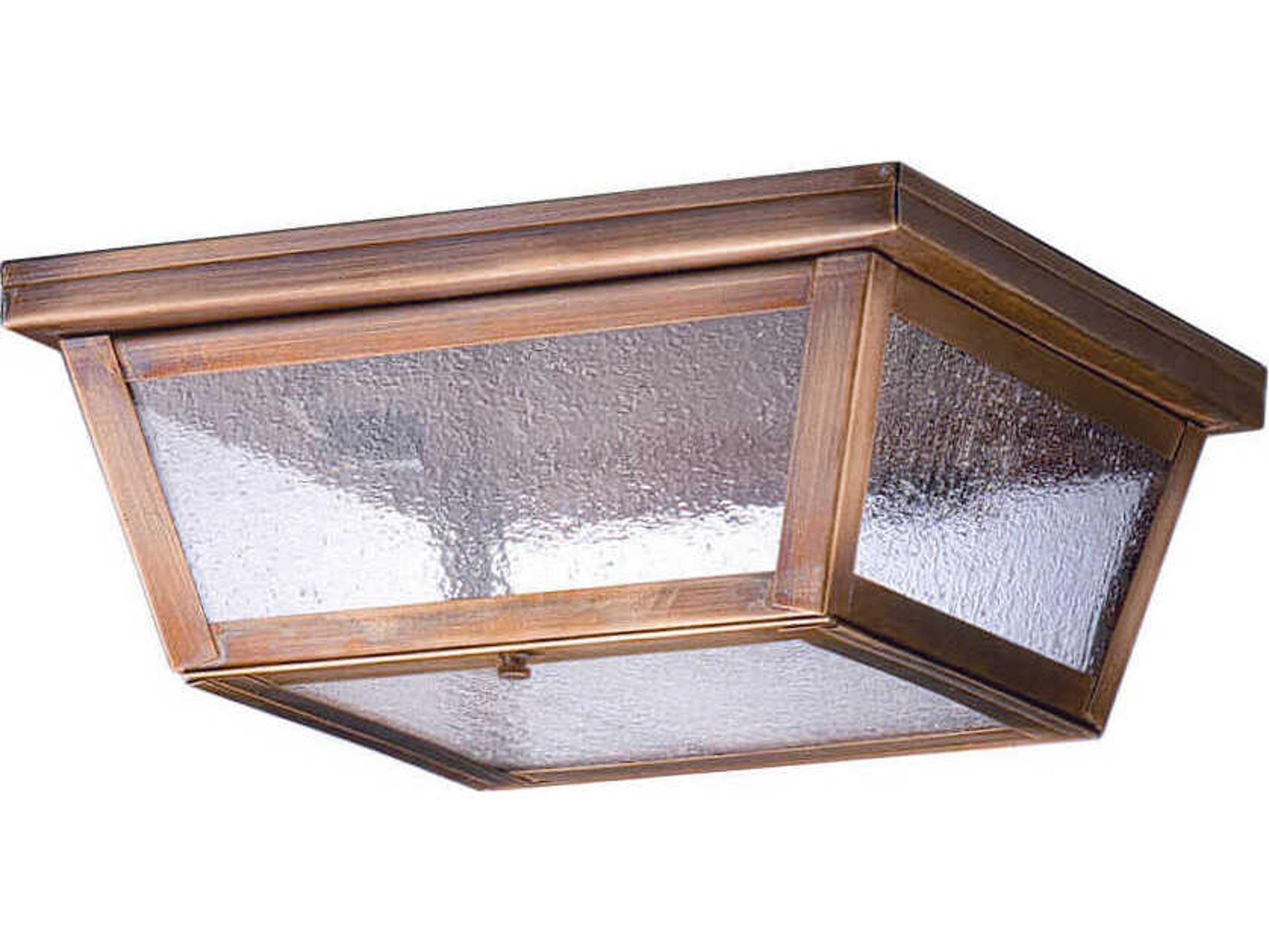 Northeast Lantern Williams 2-Light Brass Flush Mount