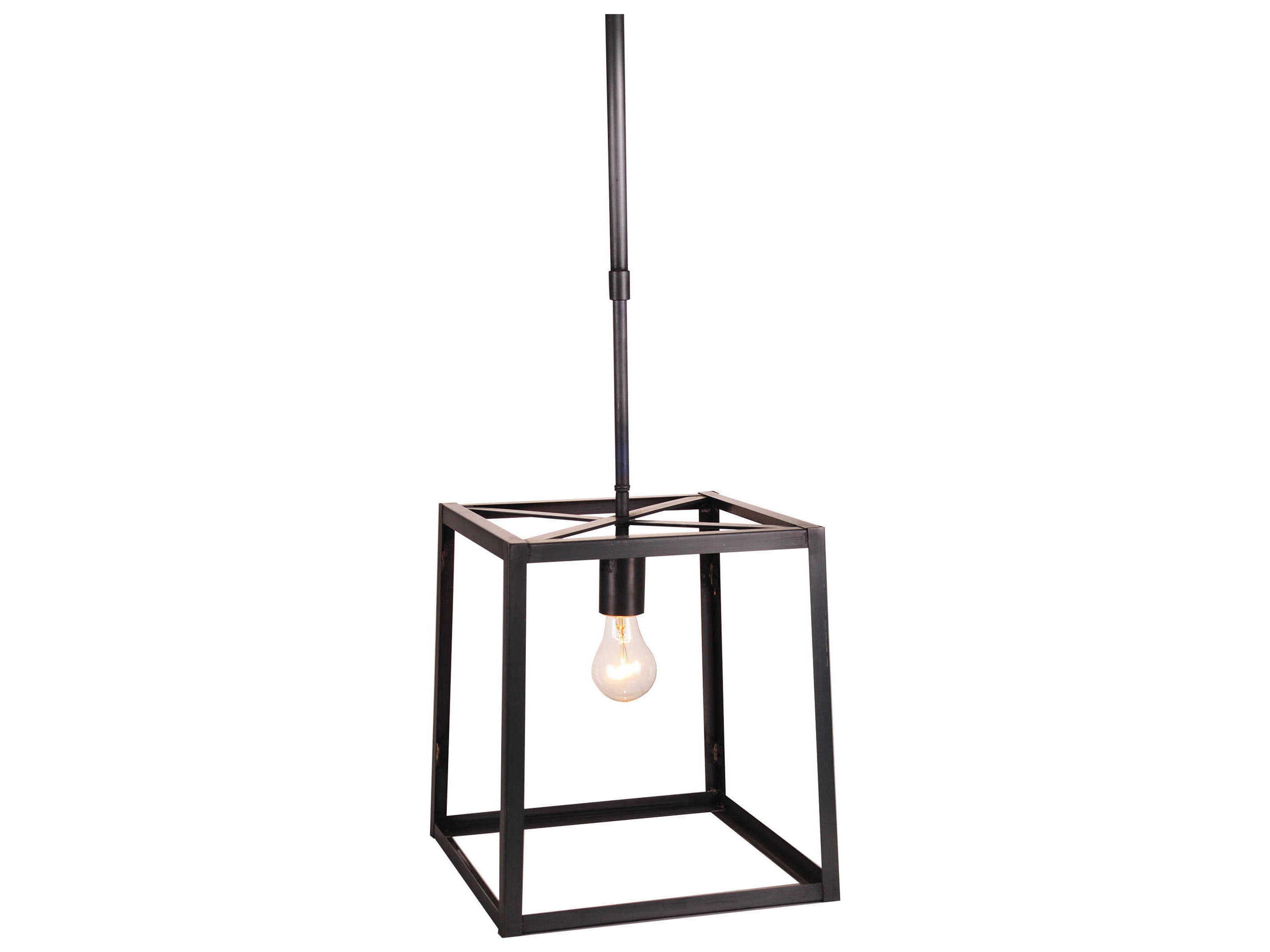 Northeast Lantern 1-Light Black Pendant